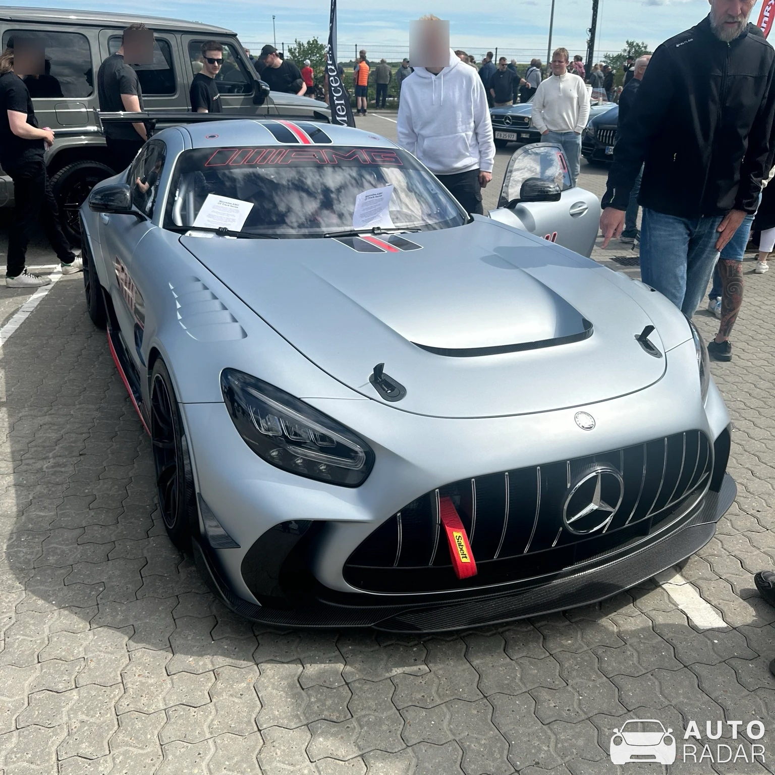 Mercedes-AMG GT Track Series C190 spotted in Svenstrup J, Дания