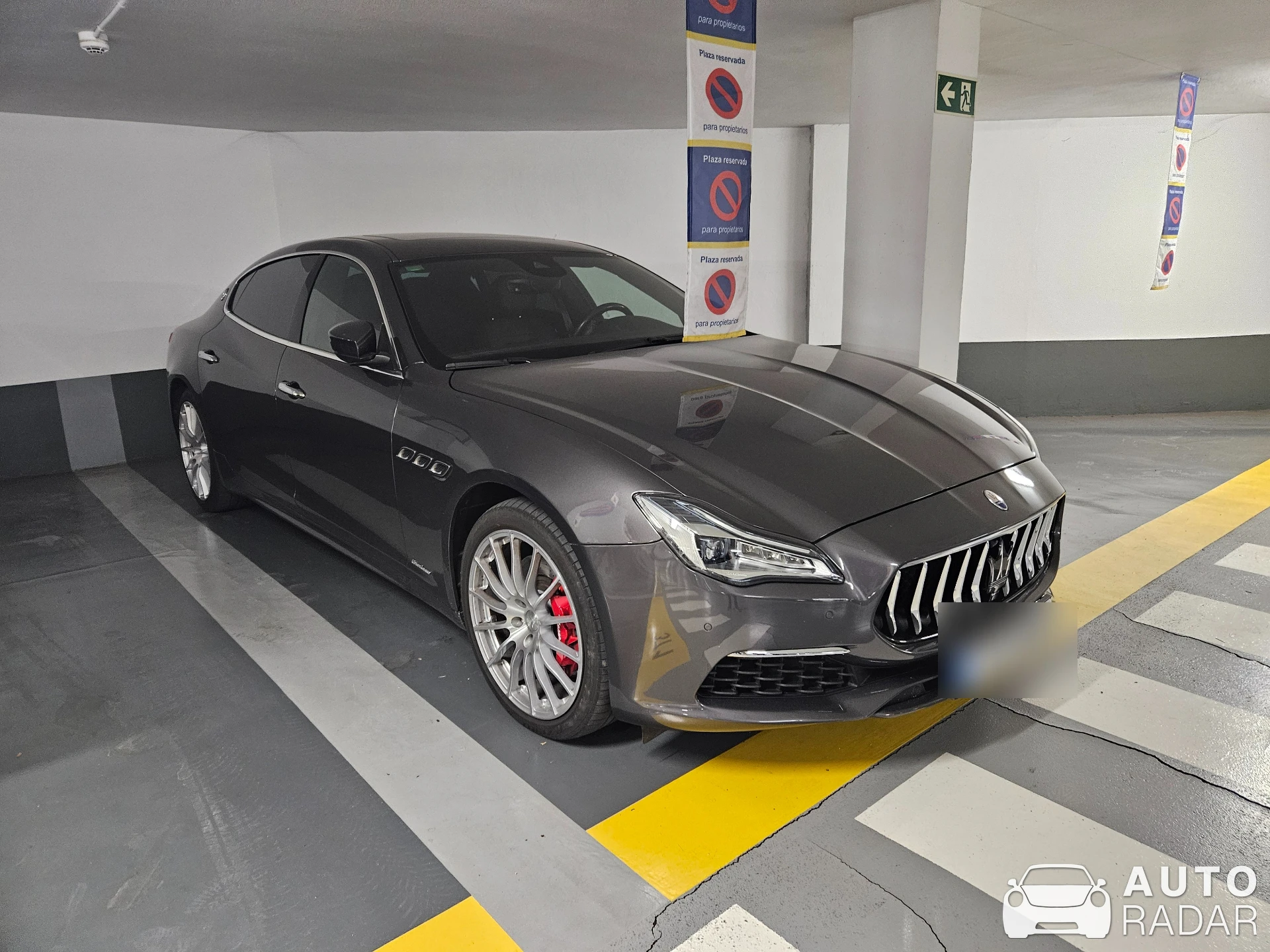 Maserati Quattroporte S Q4 2017 spotted in Zaragoza, España