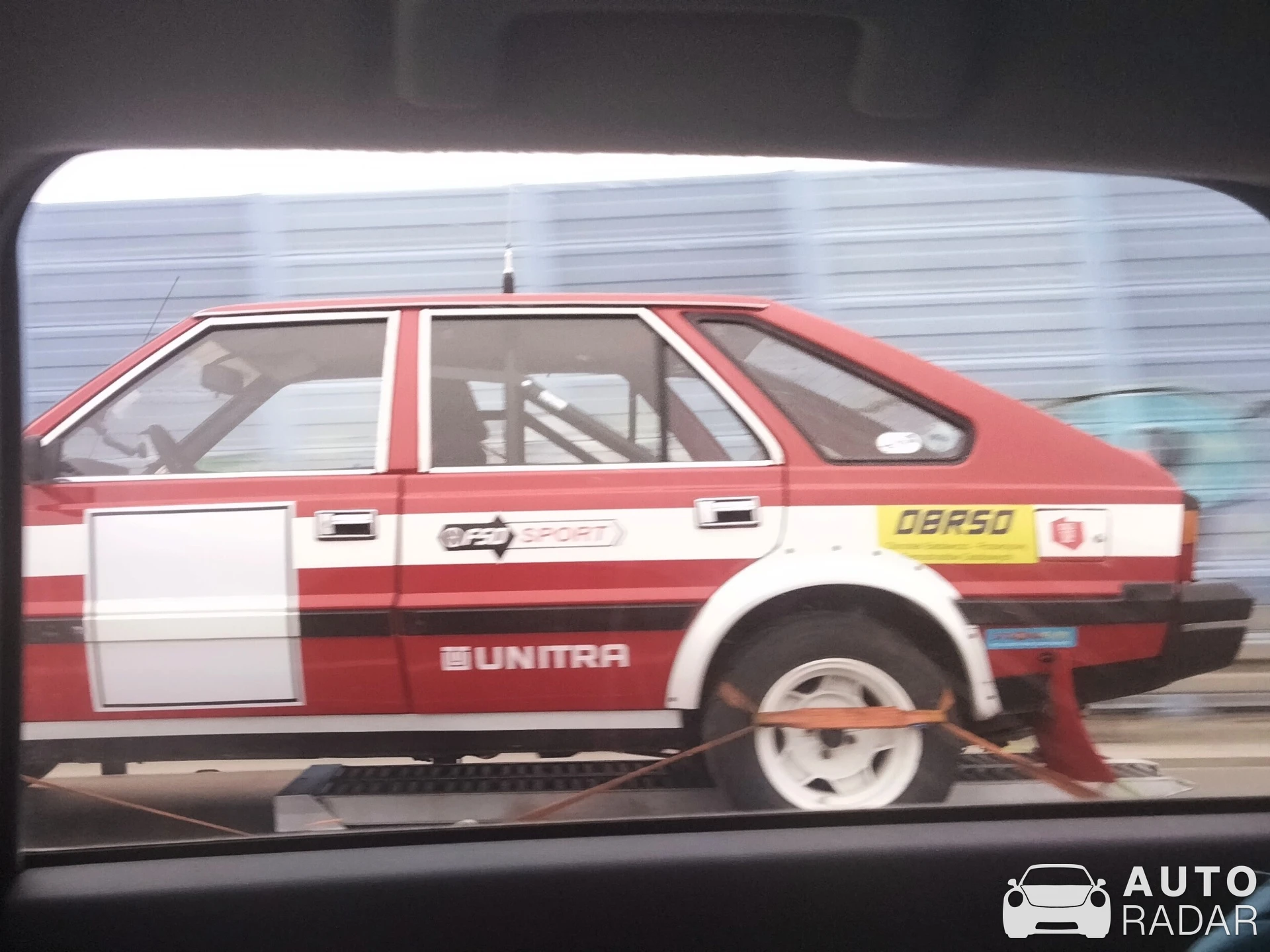 FSO Polonez 2000 Rally spotted in Geithain