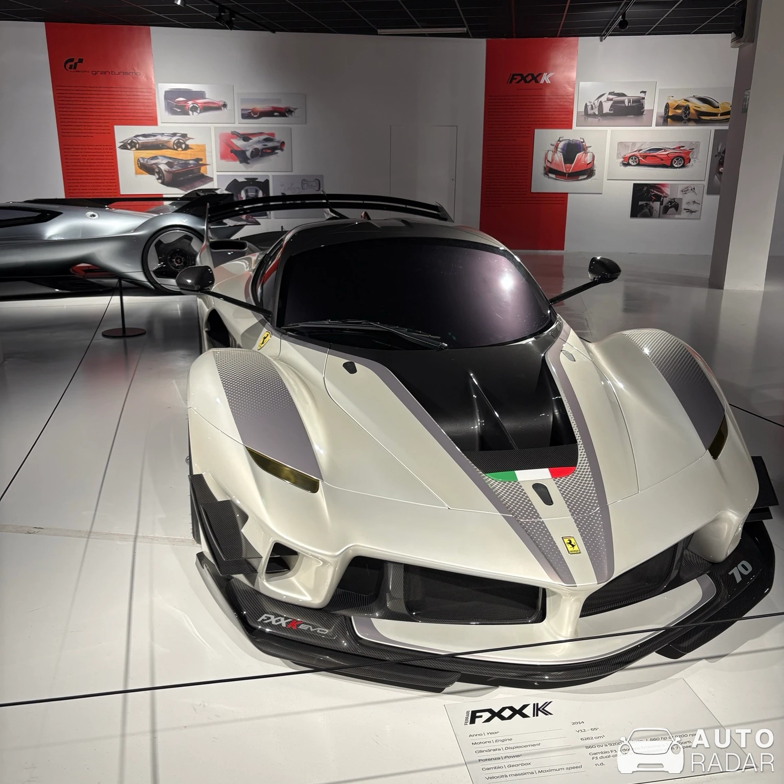 Ferrari FXX K Evo spotted in Torino