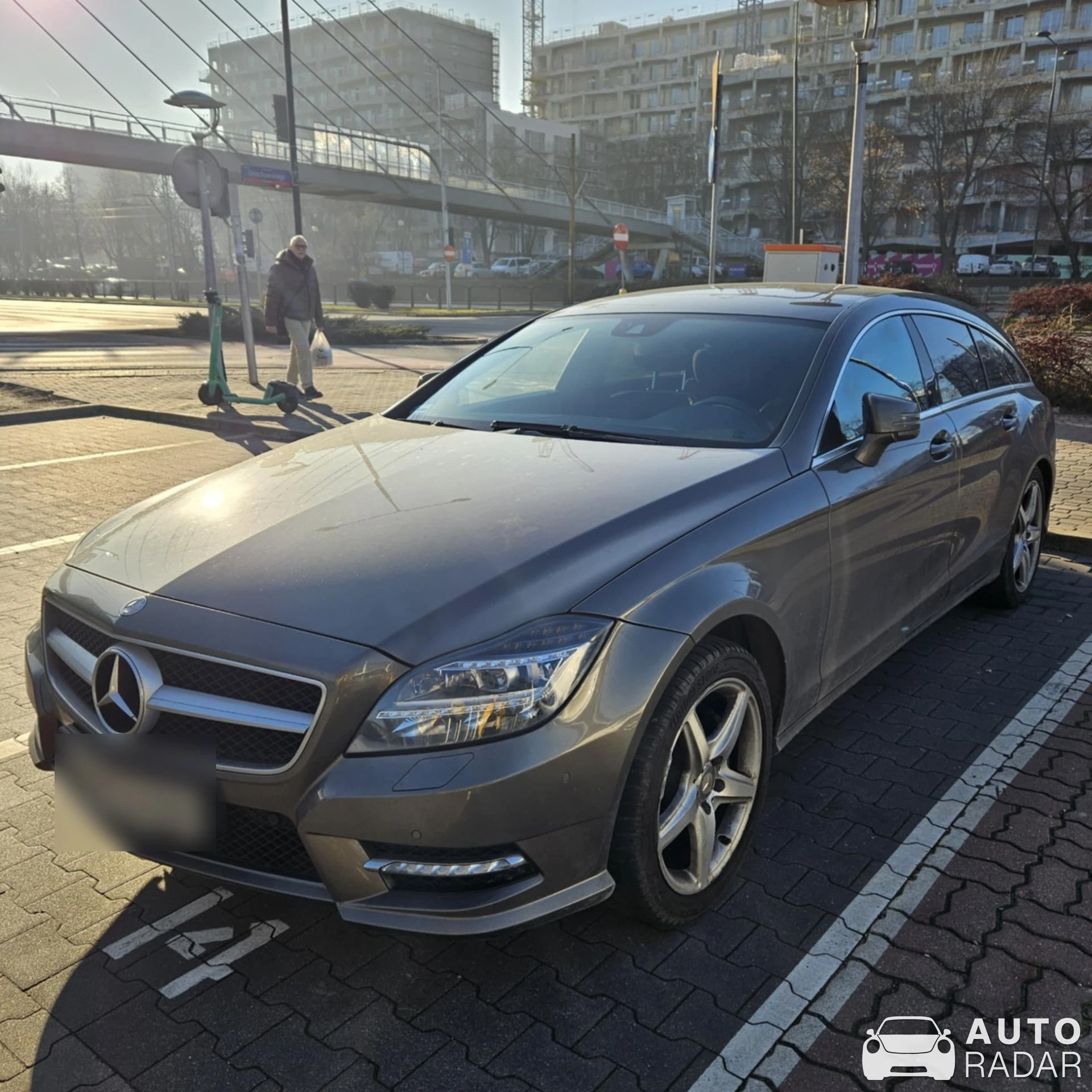 Mercedes-Benz Brabus D6S Shooting Brake C218 spotted in Warszawa, Polska