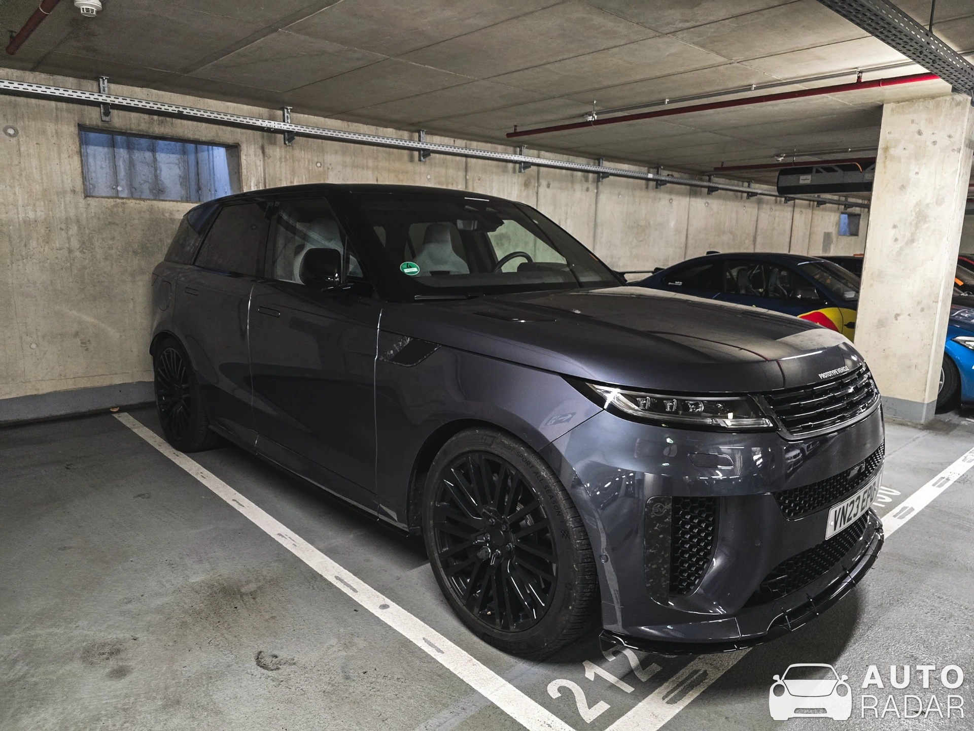 Range Rover Sport SV 2024 spotted in Nürburg