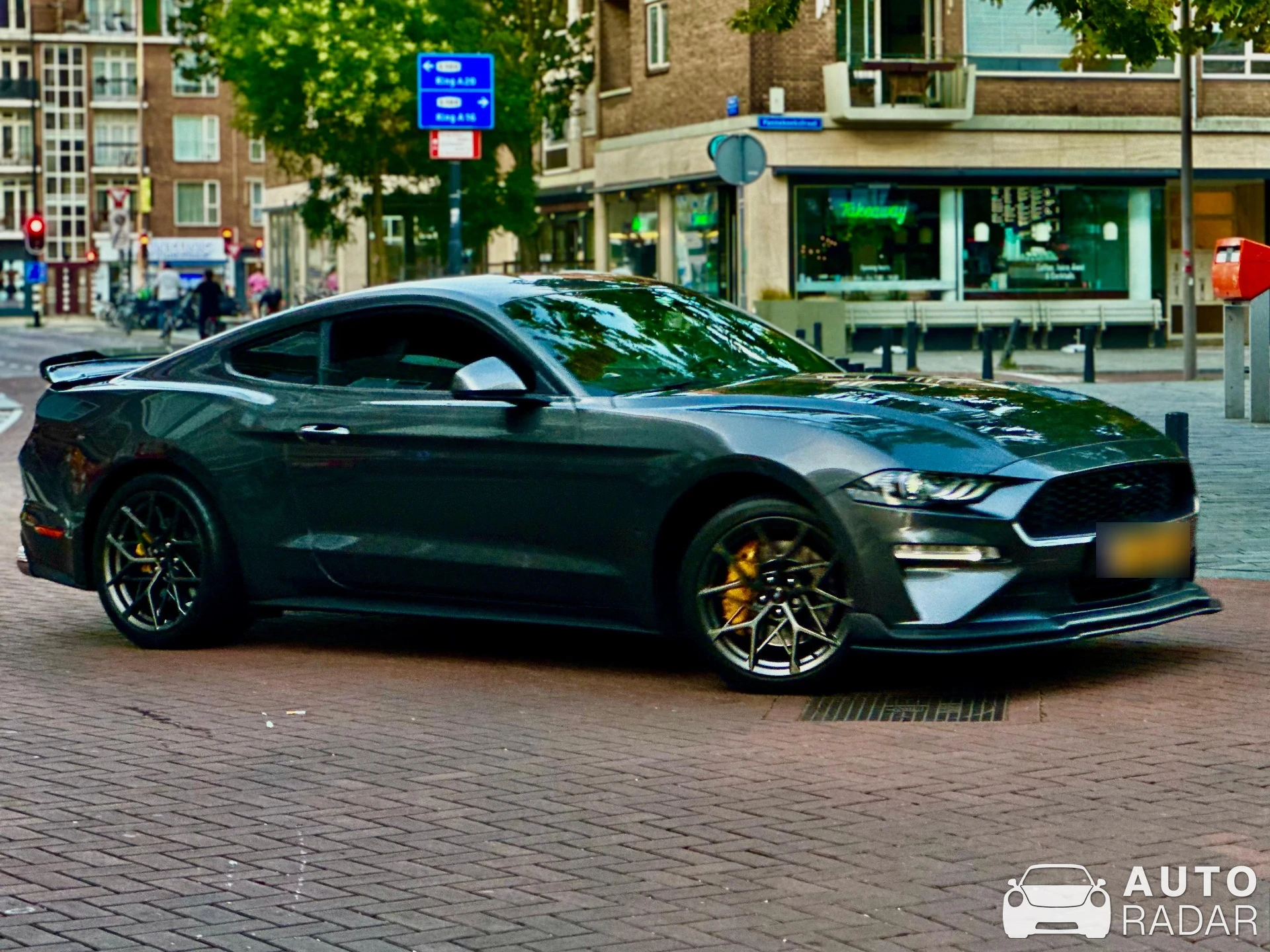 Ford Mustang GT 2018 Wengler Racing spotted in Rotterdam