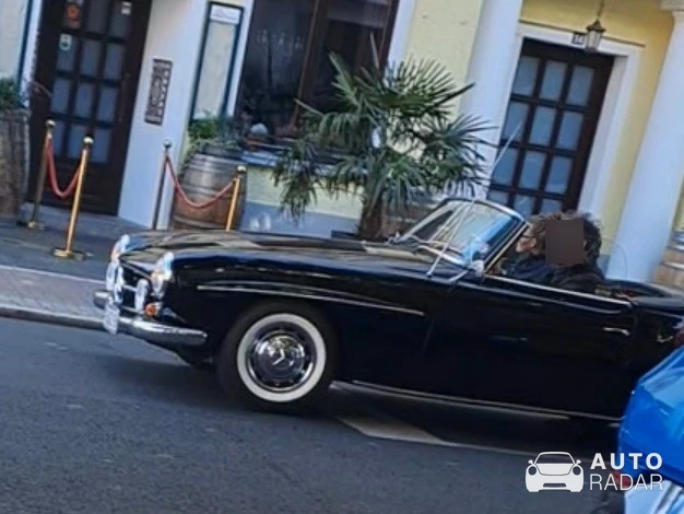 Mercedes-Benz 190 SL spotted in Wilhelmshaven, Germany