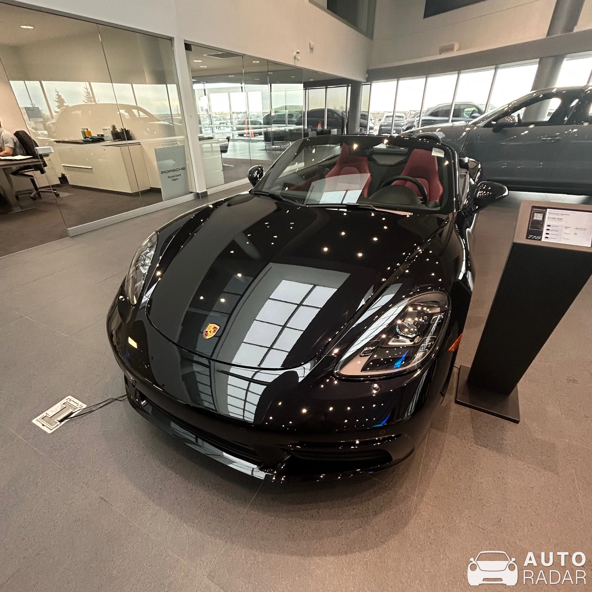Porsche 718 Boxster spotted in Calgary, Canada