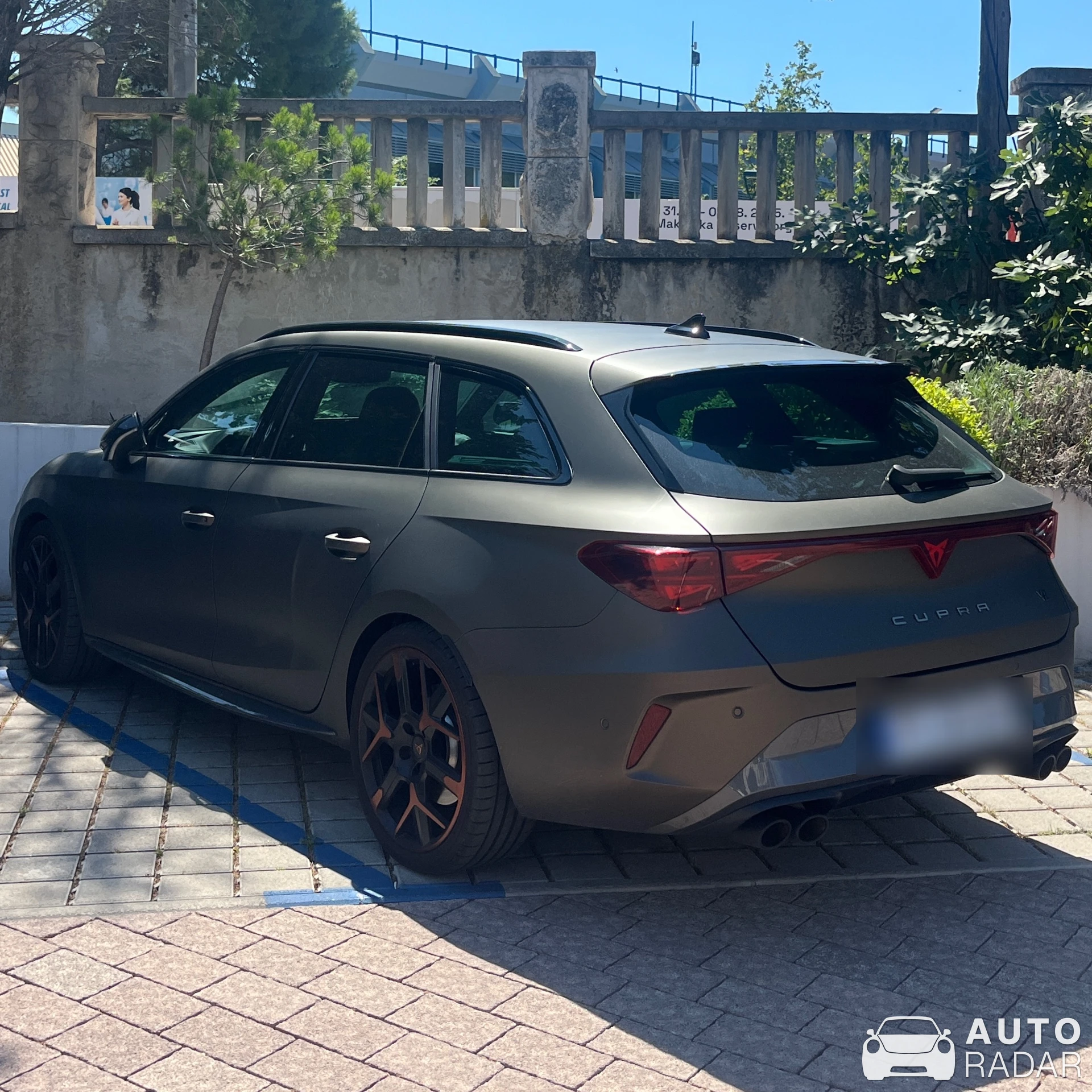 CUPRA Leon Sportstourer spotted in Makarska