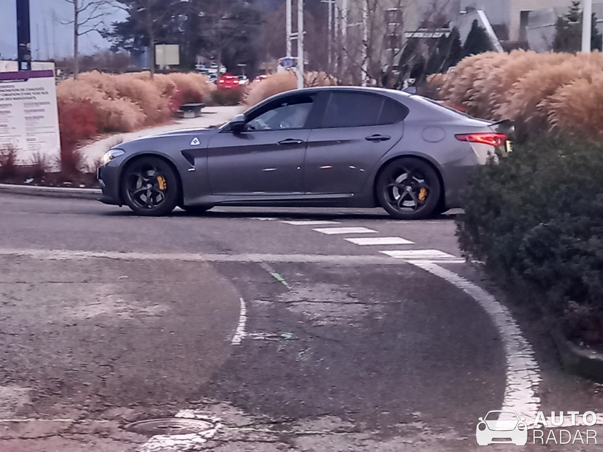 Alfa Romeo Giulia Quadrifoglio spotted in Annecy, France