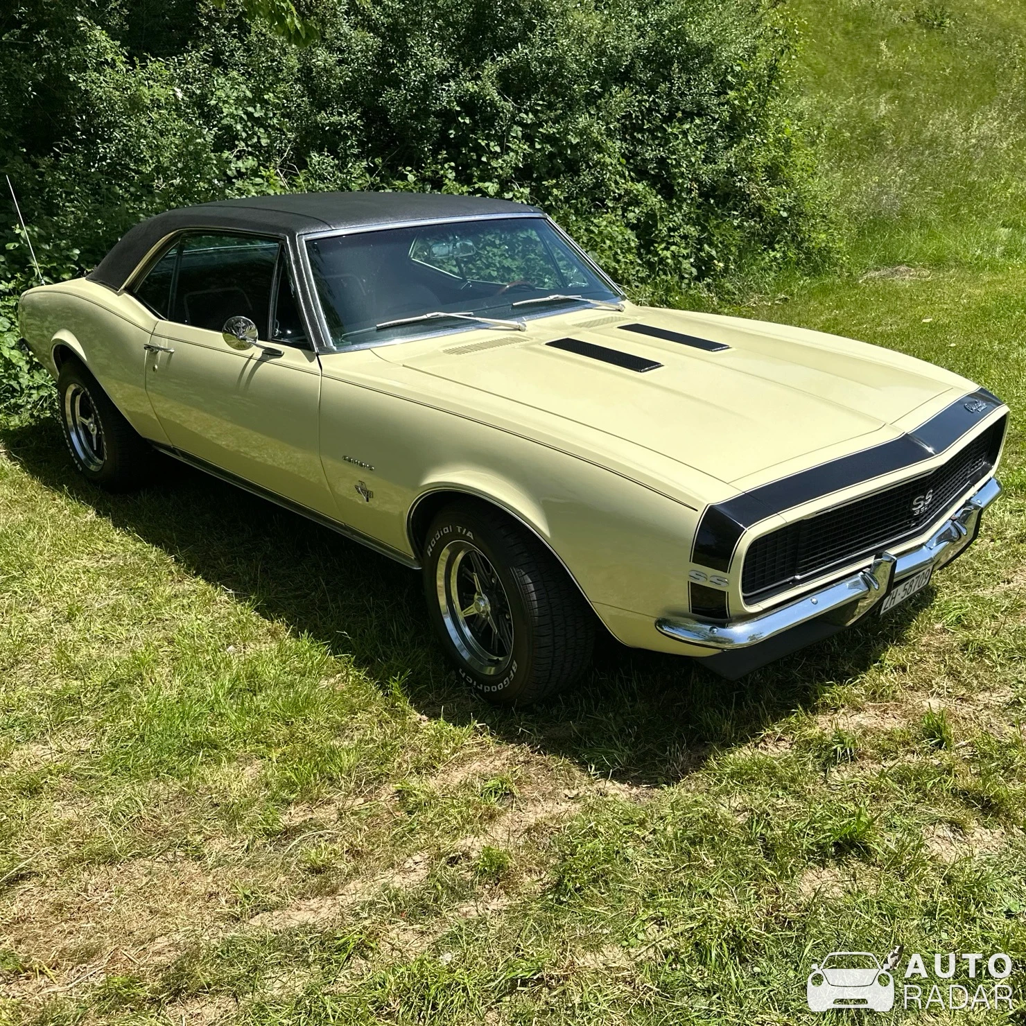 Chevrolet Camaro SS Convertible spotted in Dürnten