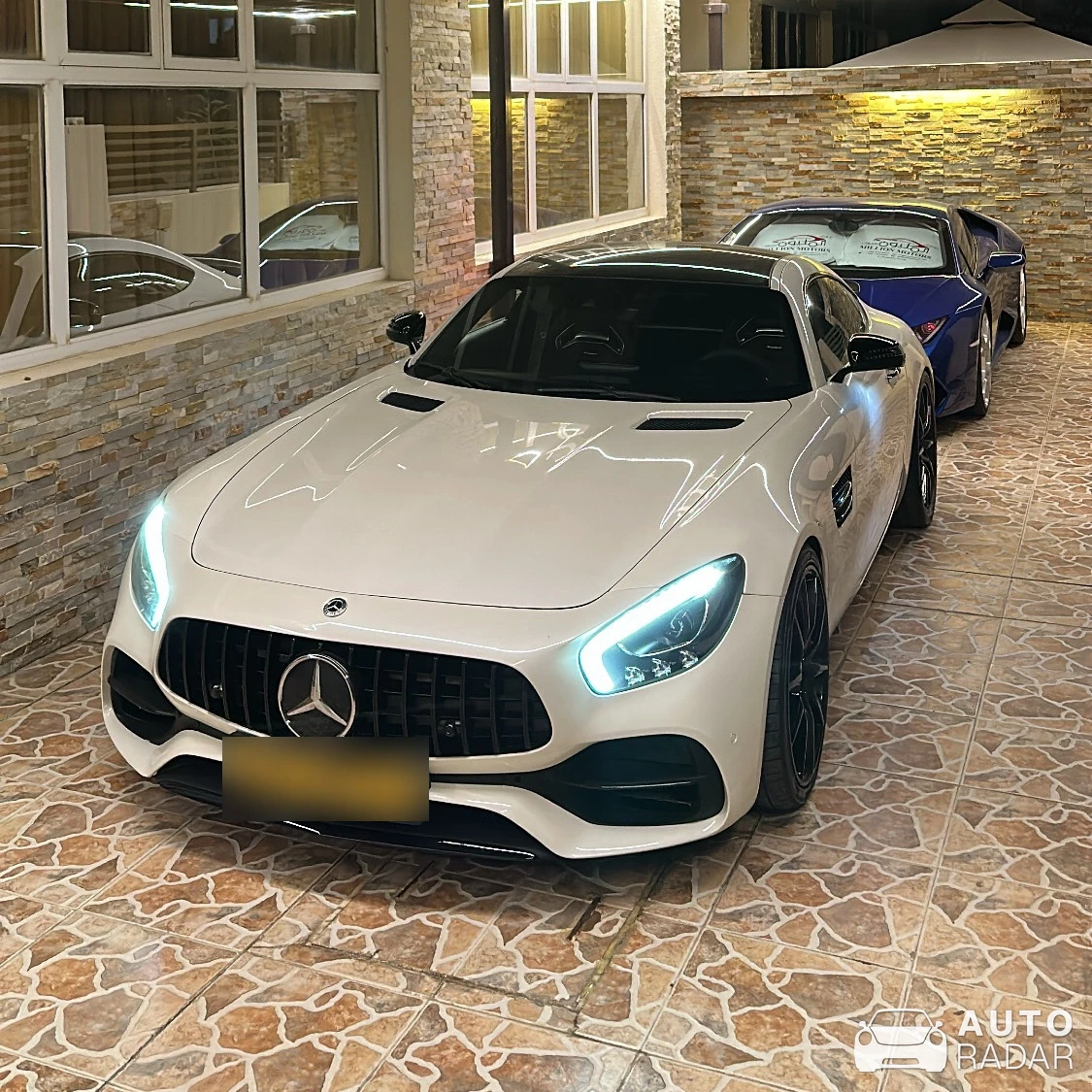 Mercedes-AMG GT C190 2017 spotted in Seeb