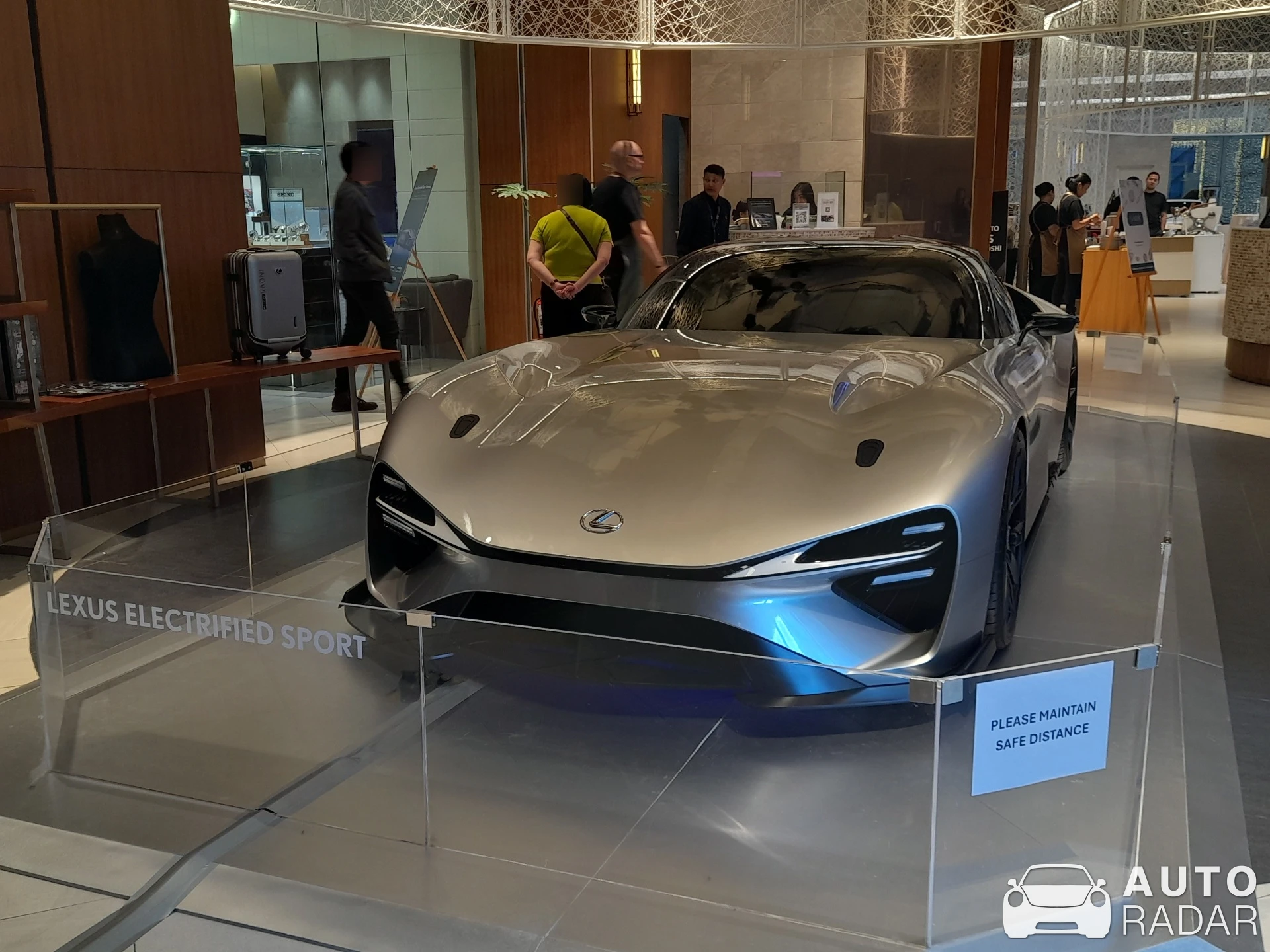 Lexus Electrified Sport Concept spotted in Taguig