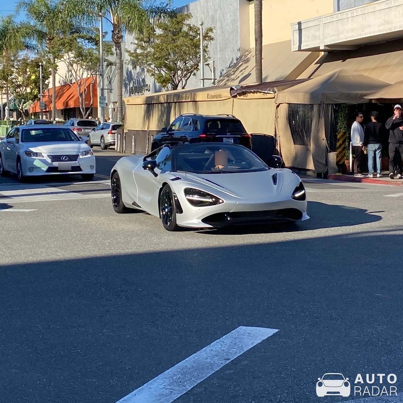 McLaren 750S Spider spotted in Beverly Hills, United States