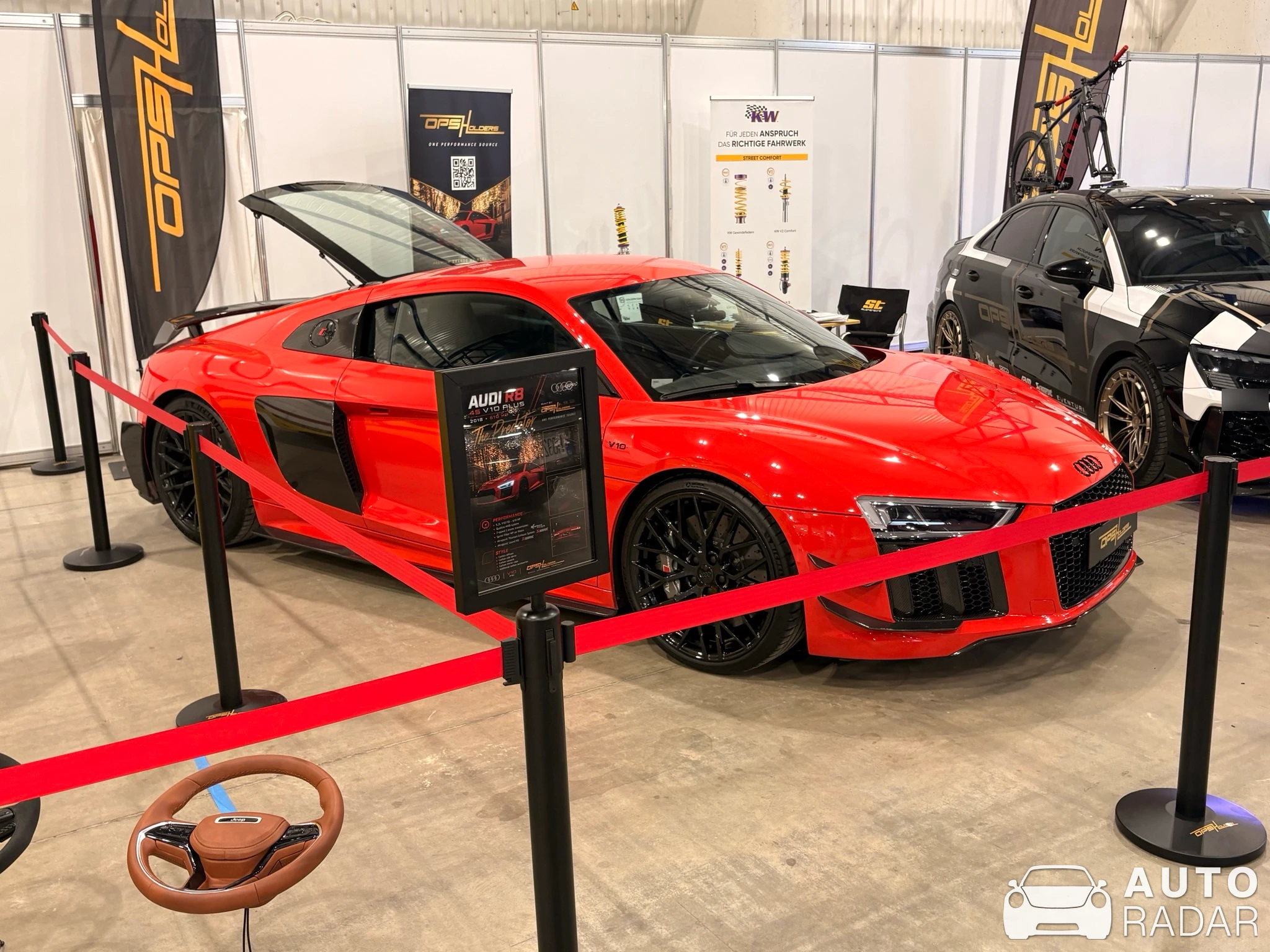 Audi R8 V10 Plus 2015 spotted in Vilnius