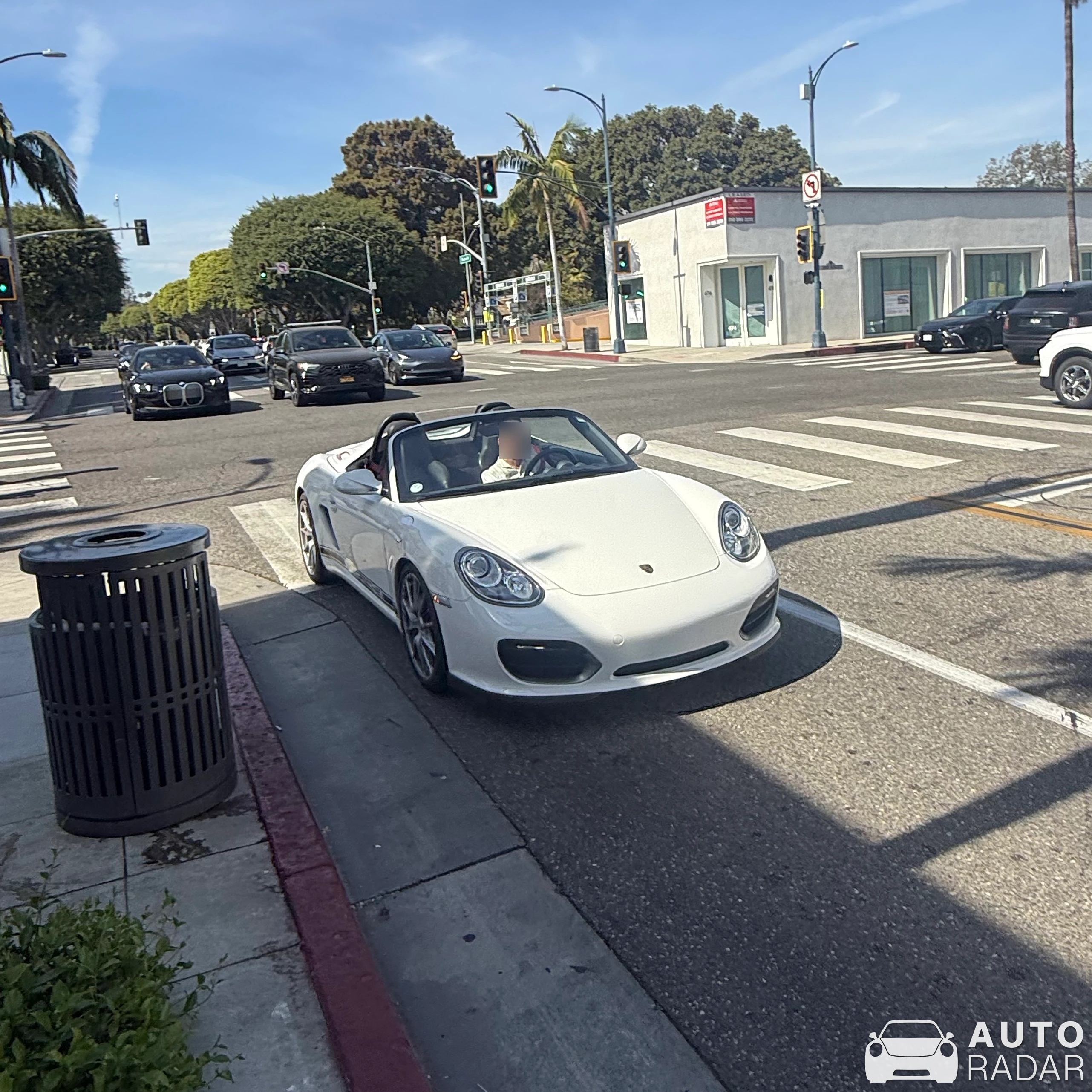 Porsche 987 Boxster Spyder spotted in Beverly Hills