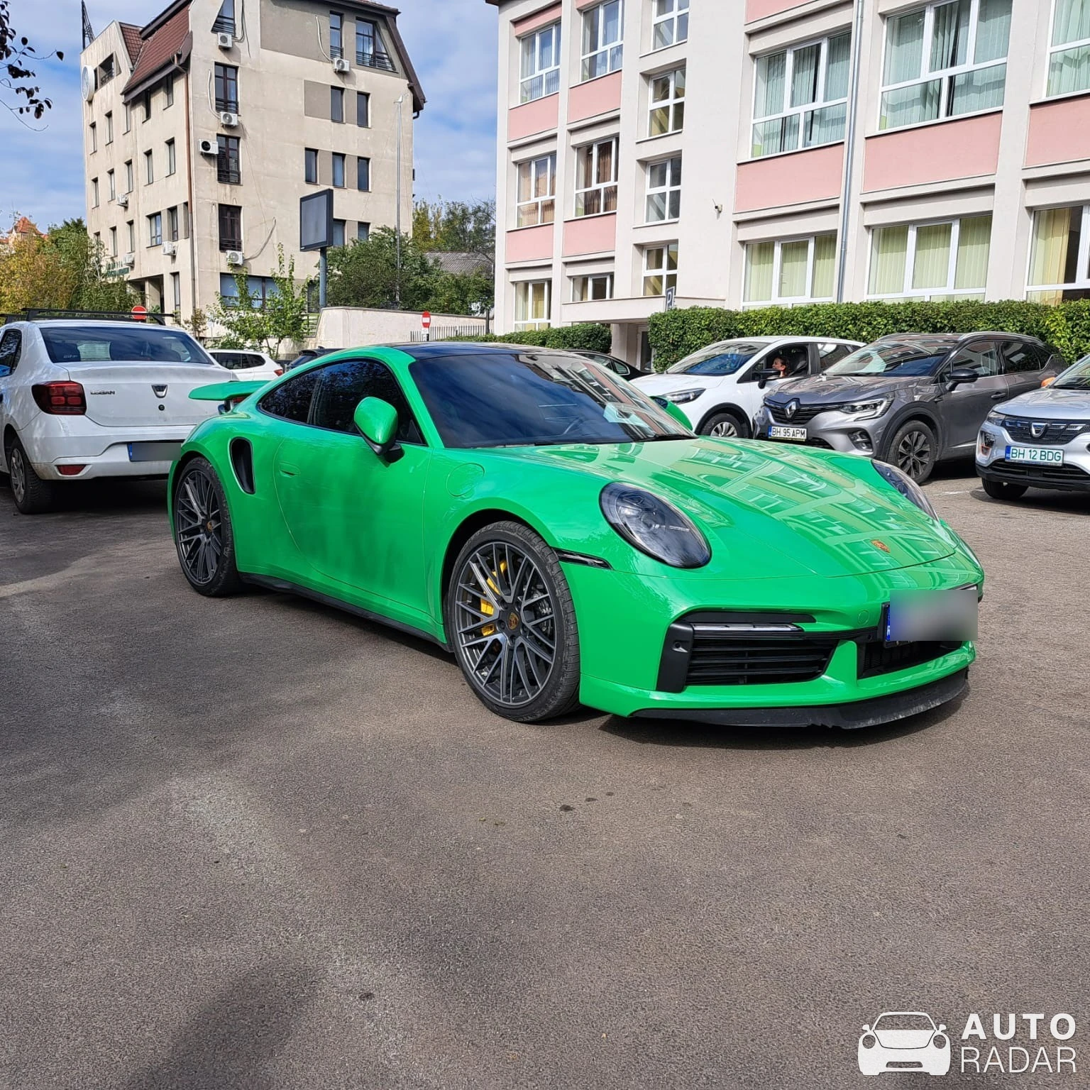 Porsche 992 Turbo S MkI spotted in Oradea, Romania