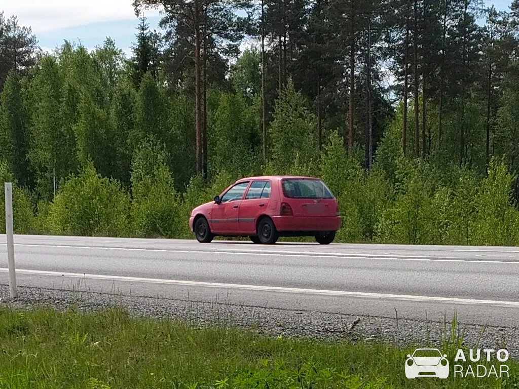 Toyota Starlet Glanza spotted in Leivonmäki