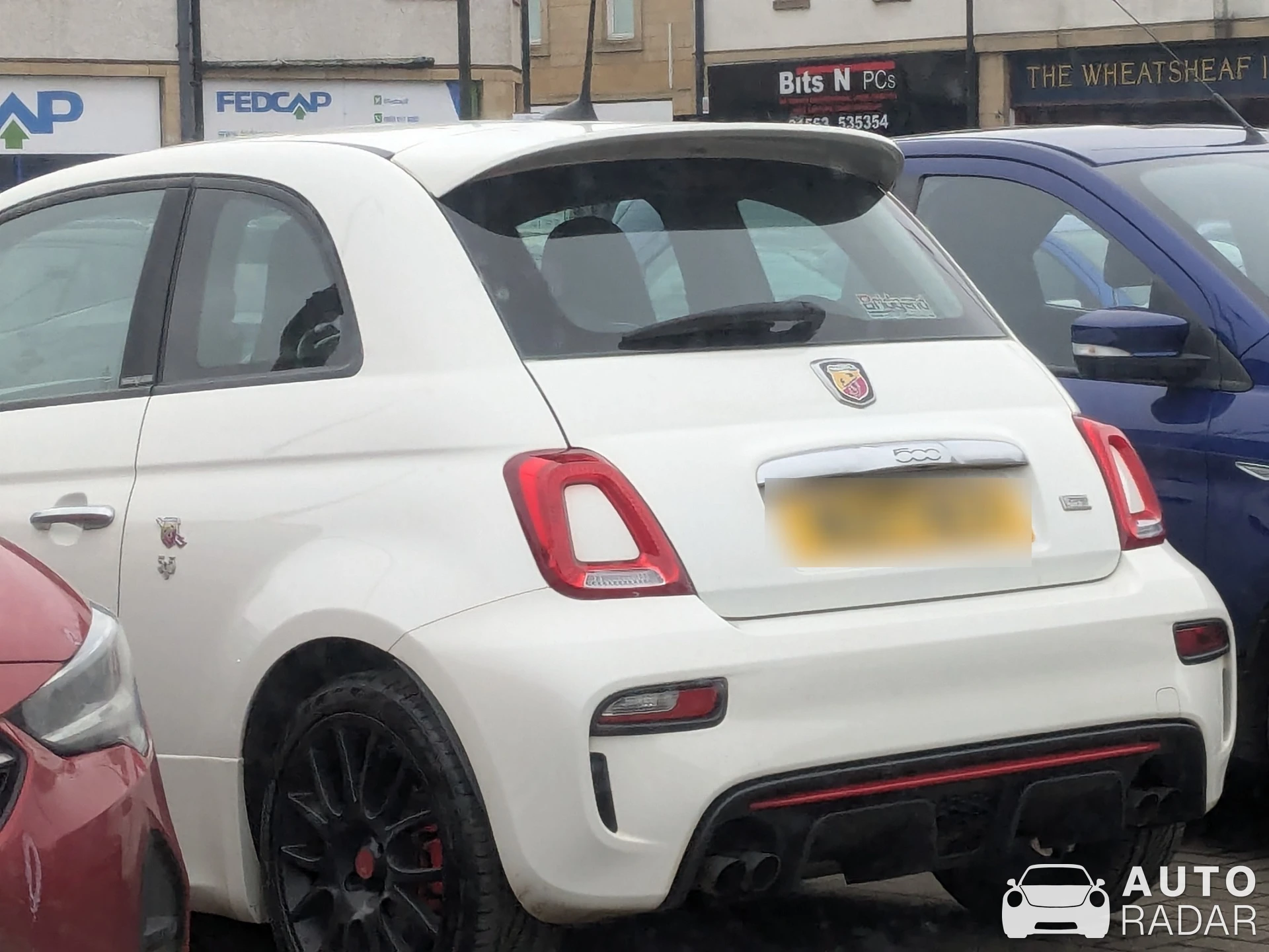 Abarth 500 spotted in East Ayrshire Council, United Kingdom