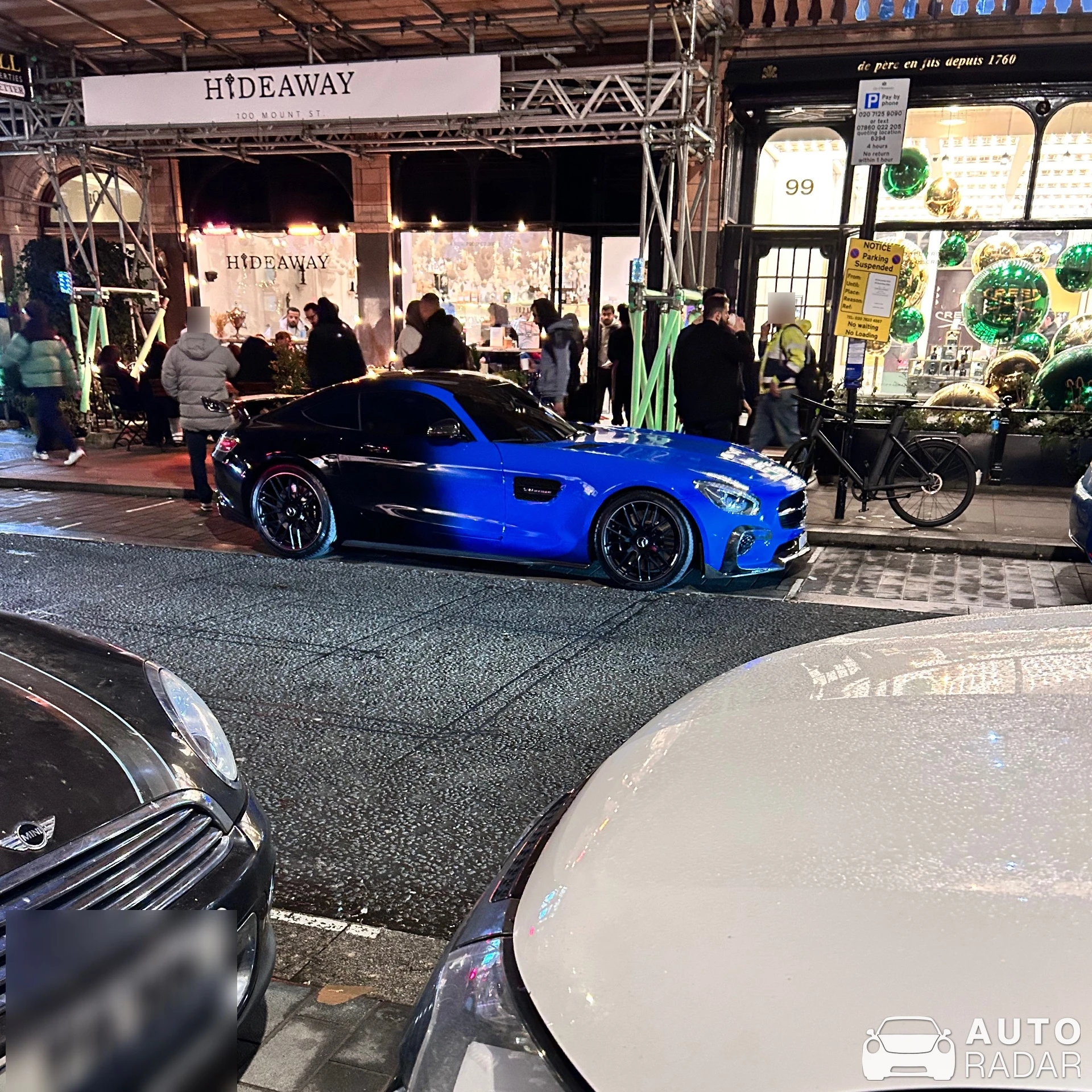 Mercedes-AMG GT C190 spotted in Greater London, United Kingdom