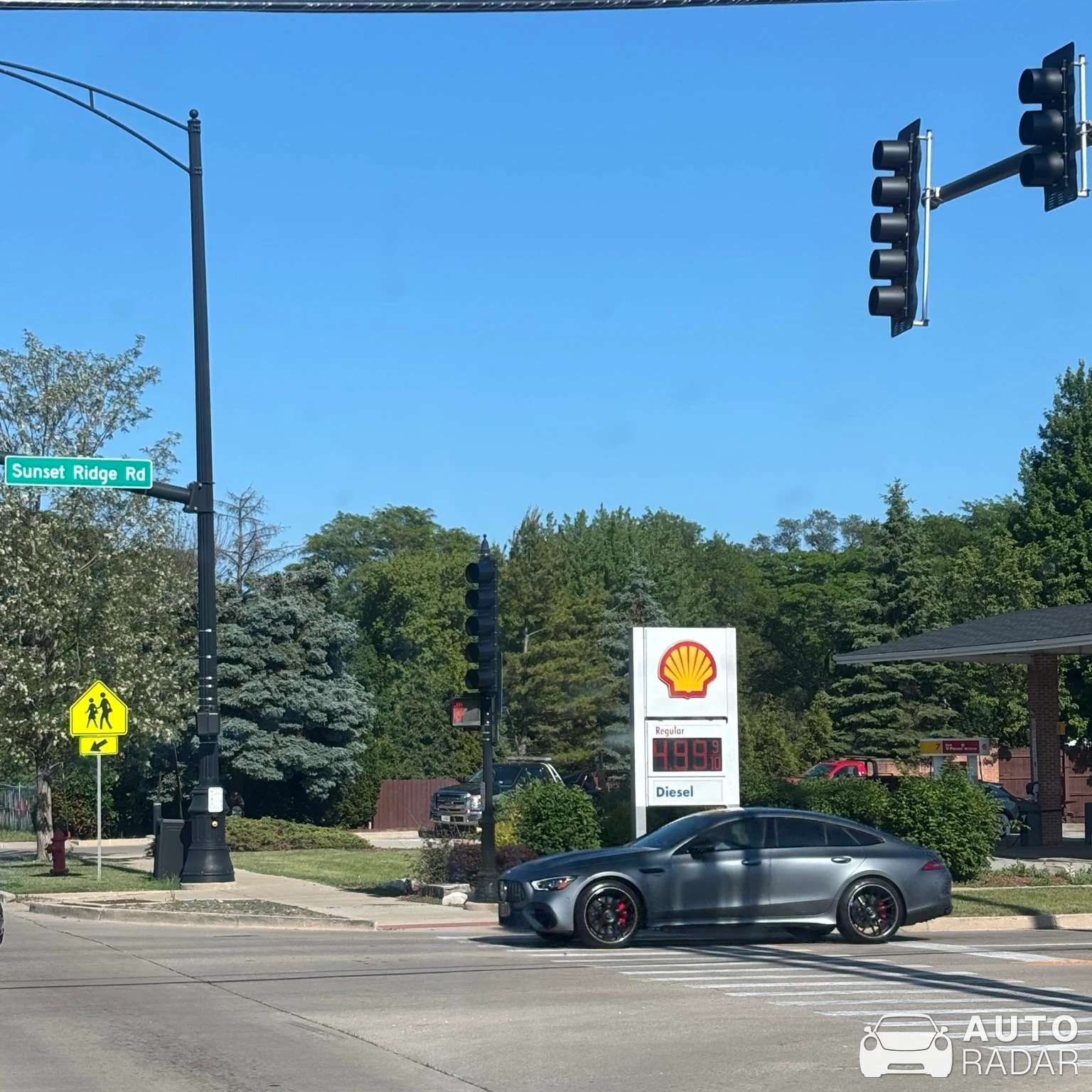 Mercedes-AMG GT4 spotted in Northfield
