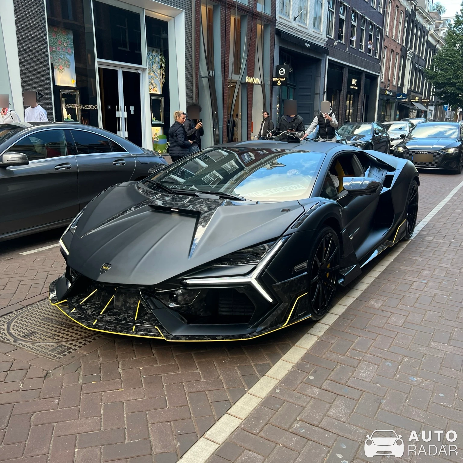 Lamborghini Revuelto Mansory Initiate spotted in Amsterdam