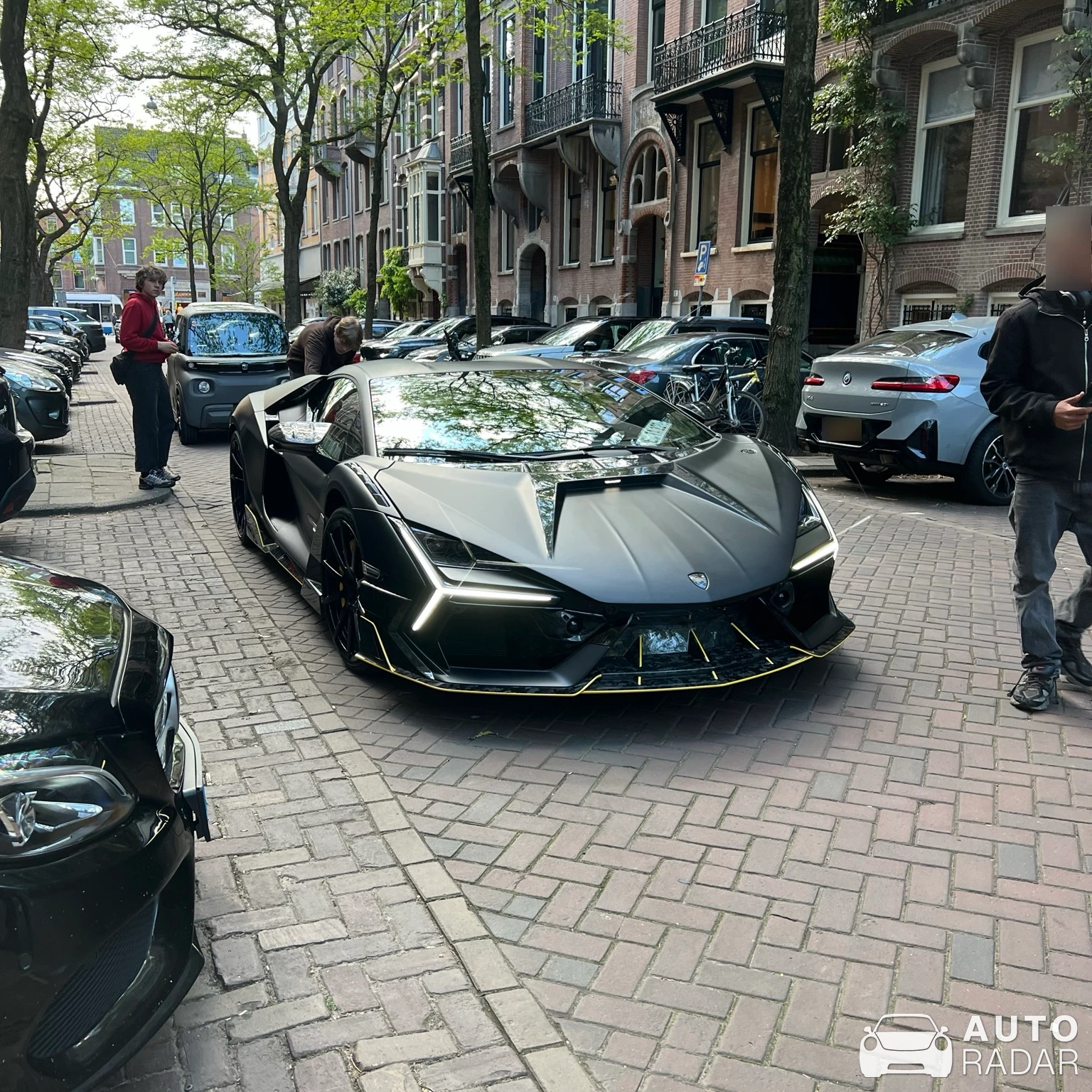 Lamborghini Revuelto Mansory Initiate spotted in Amsterdam, Netherlands