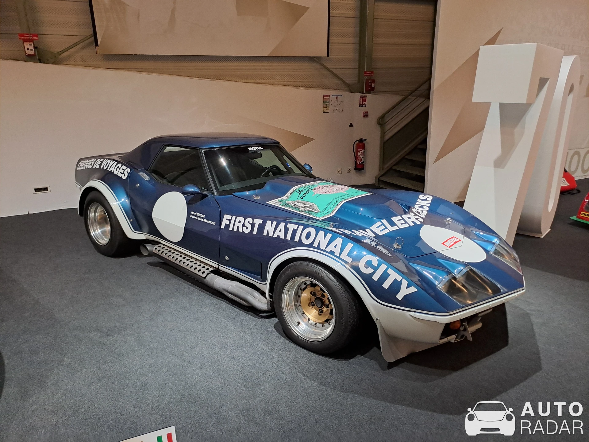 Chevrolet Corvette C1 spotted in Le Mans, France
