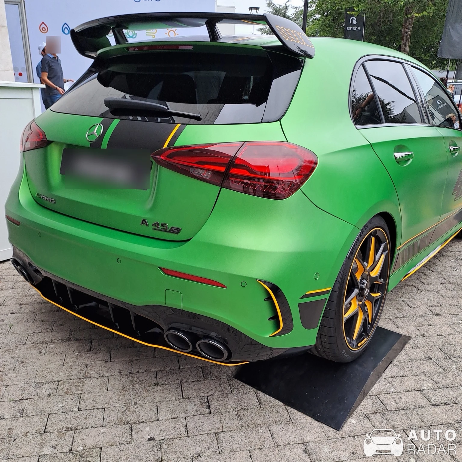 Mercedes-AMG A 45 S W177 Edition 55 spotted in Llanes