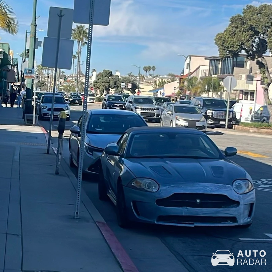 Jaguar XKR Convertible spotted in Hermosa Beach, United States