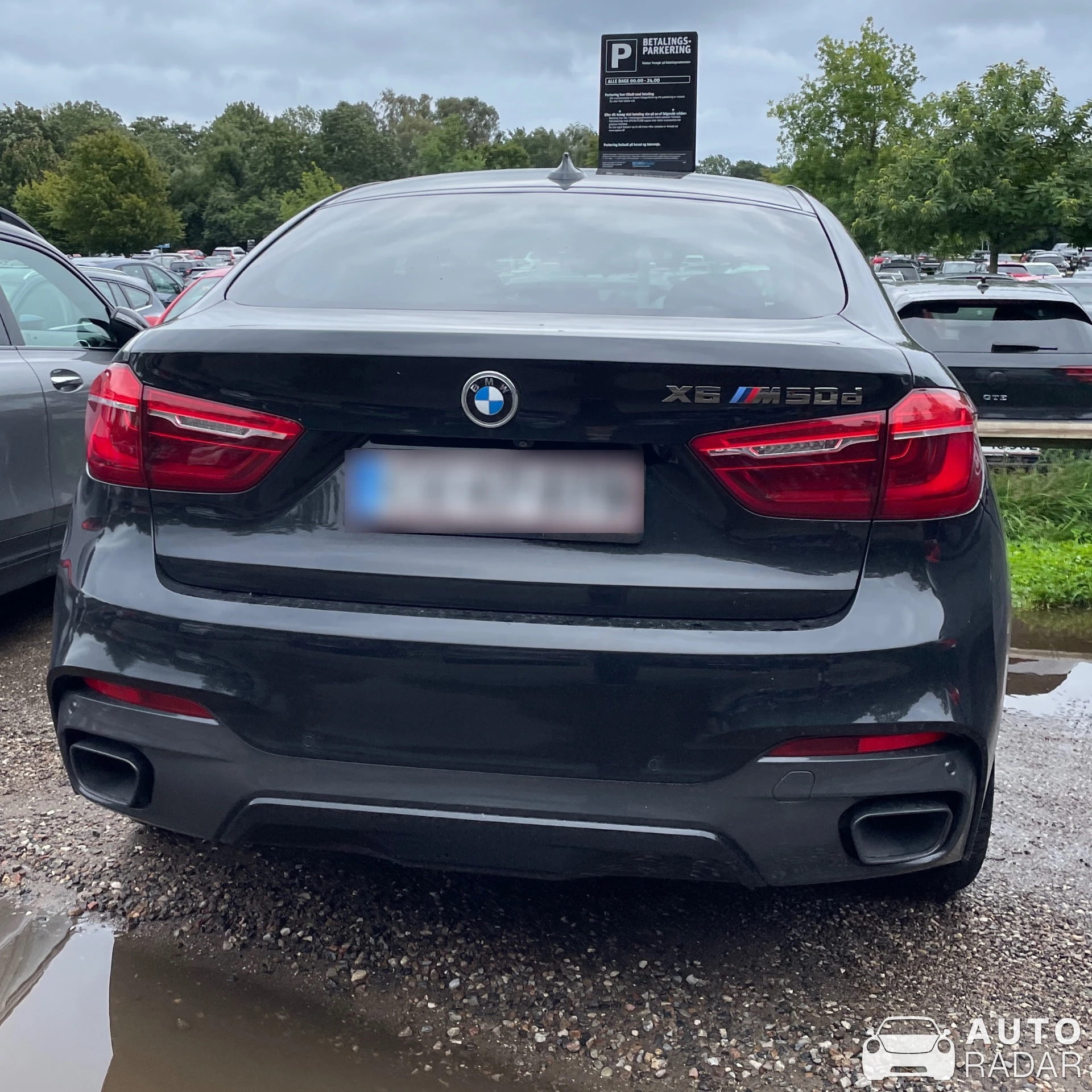 BMW X6 M50d spotted in Klampenborg