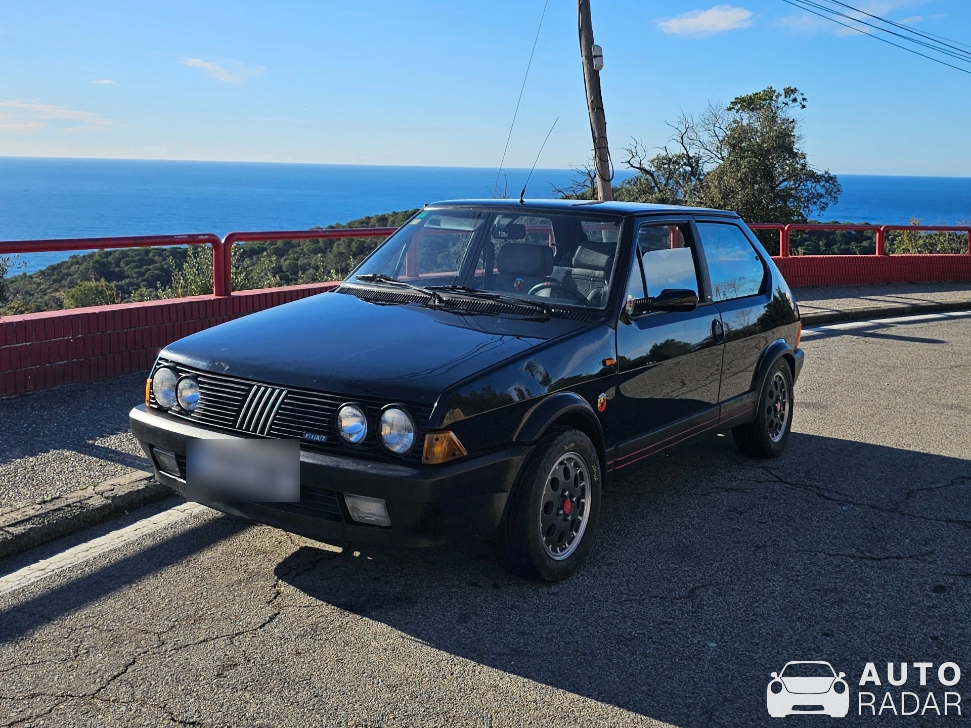 Fiat Ritmo Abarth 130 TC spotted in Tossa de Mar