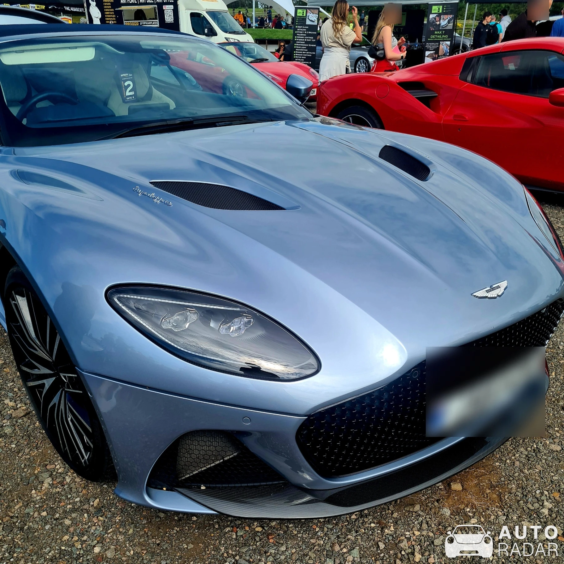 Aston Martin DBS Superleggera Volante spotted in Leicestershire, United Kingdom