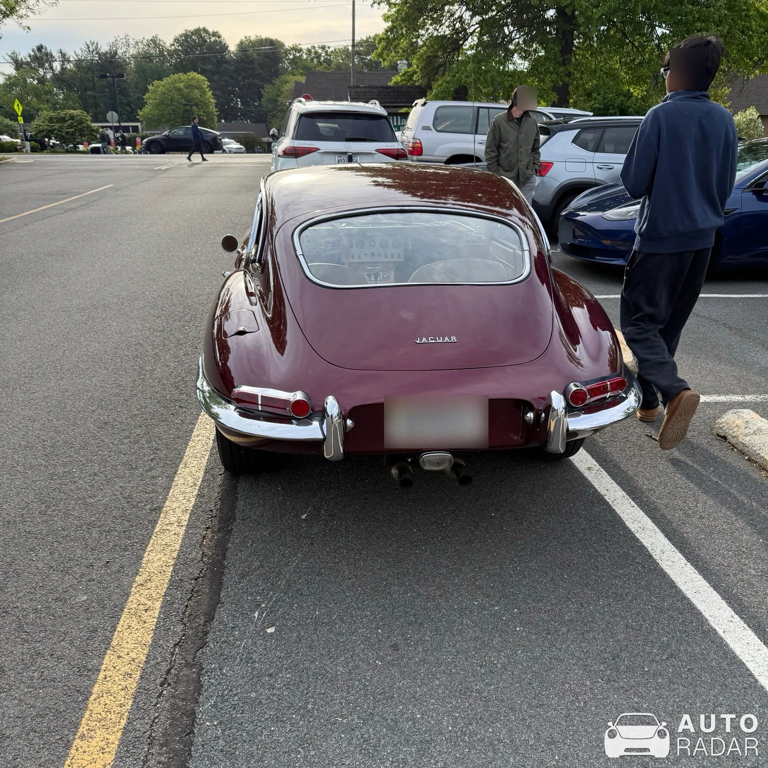 Jaguar E-Type Series 1 Coupe spotted in Great Falls