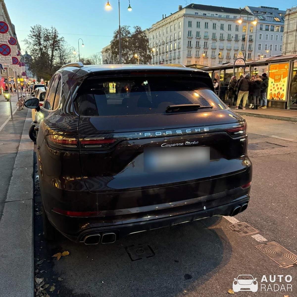Porsche Cayenne Turbo spotted in Wien, Austria