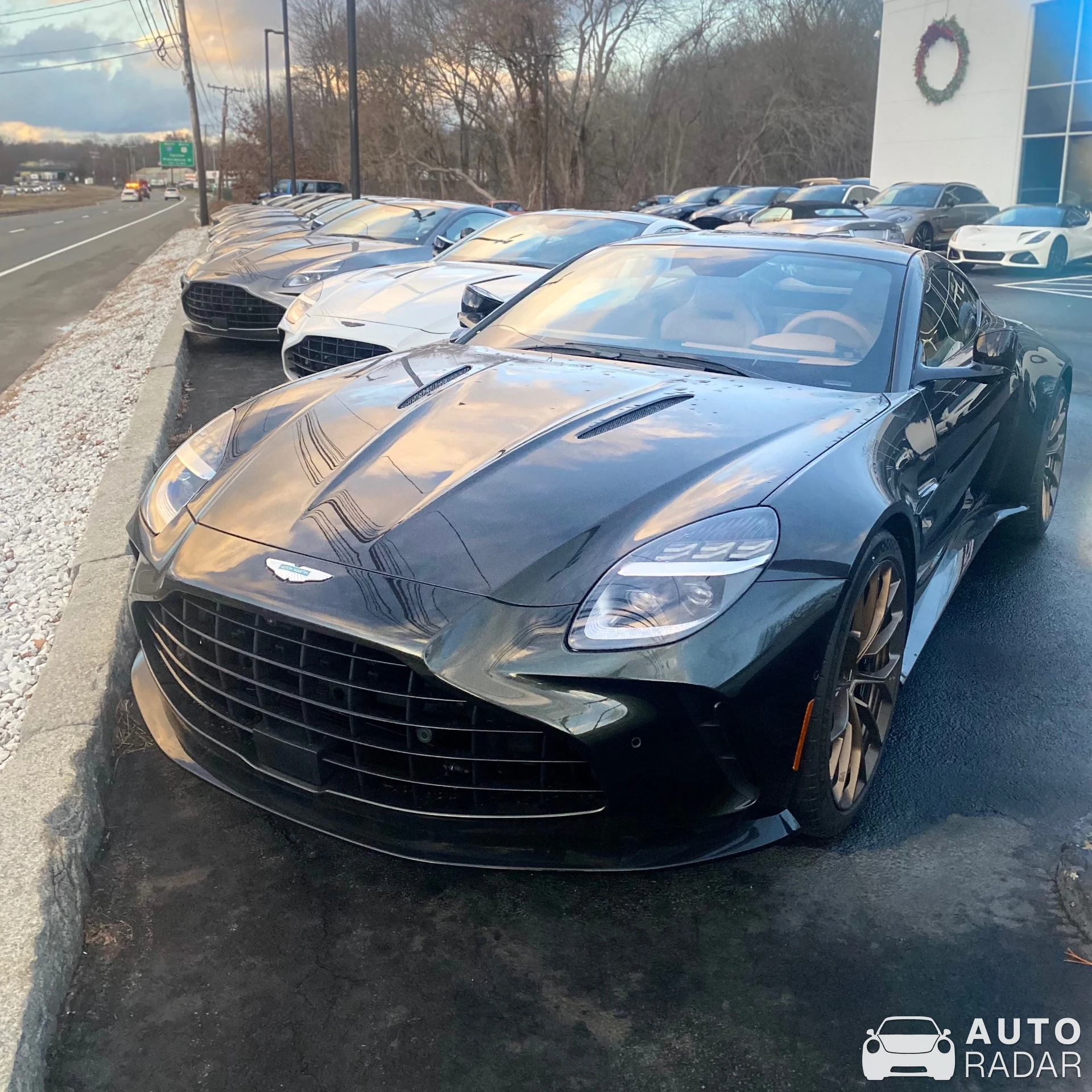 Aston Martin V8 Vantage spotted in Norwood, United States