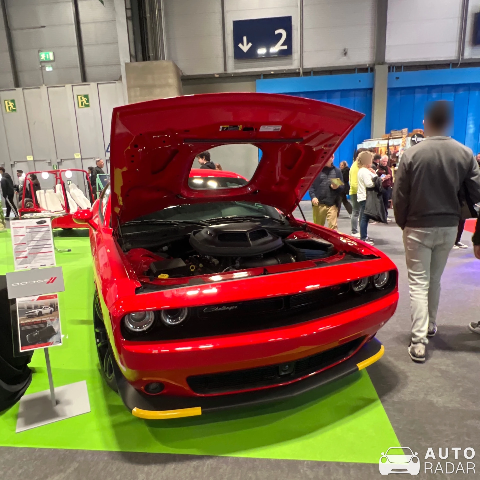 Dodge Challenger SRT Hellcat spotted in Madrid, Spanien