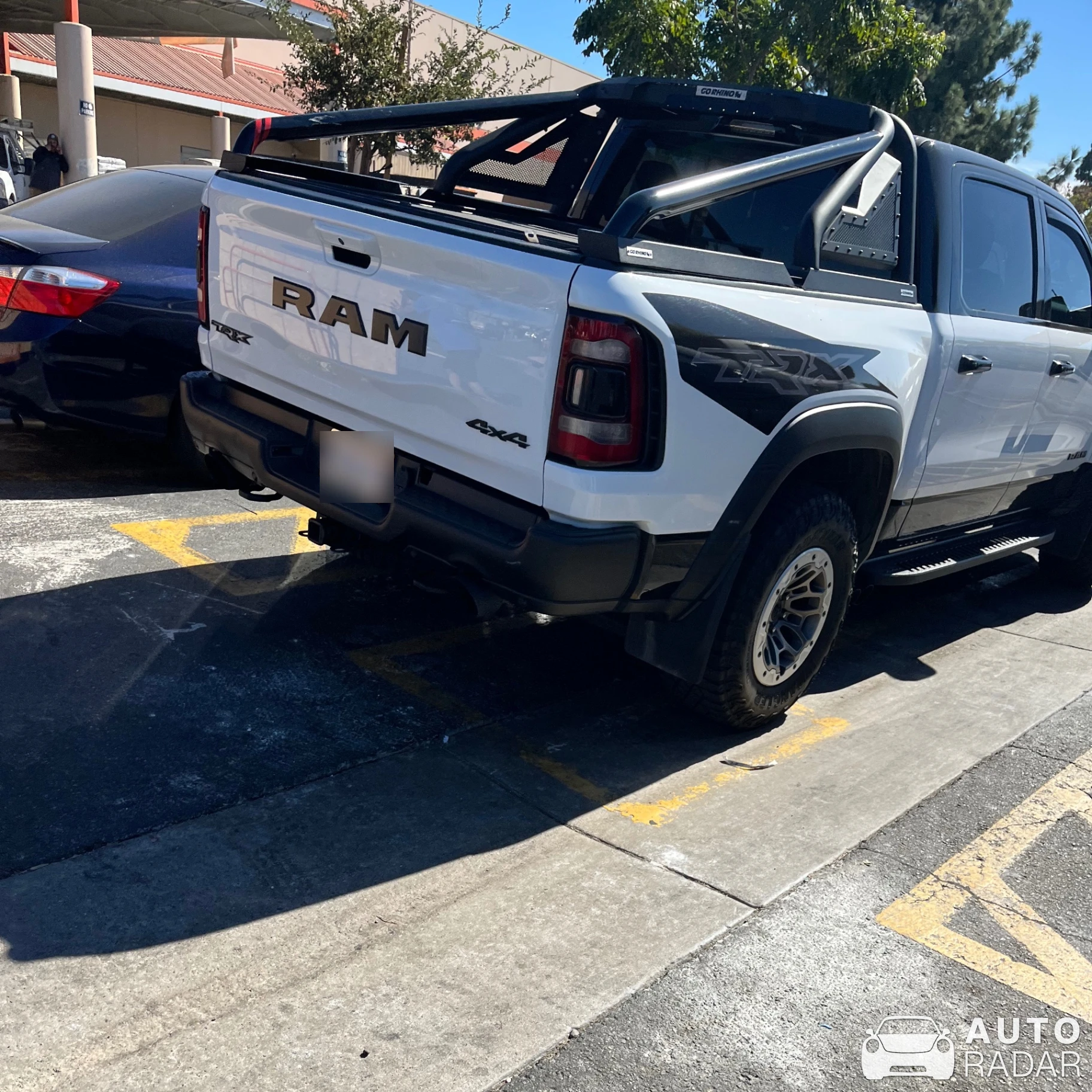 Dodge RAM TRX spotted in Los Angeles, United States