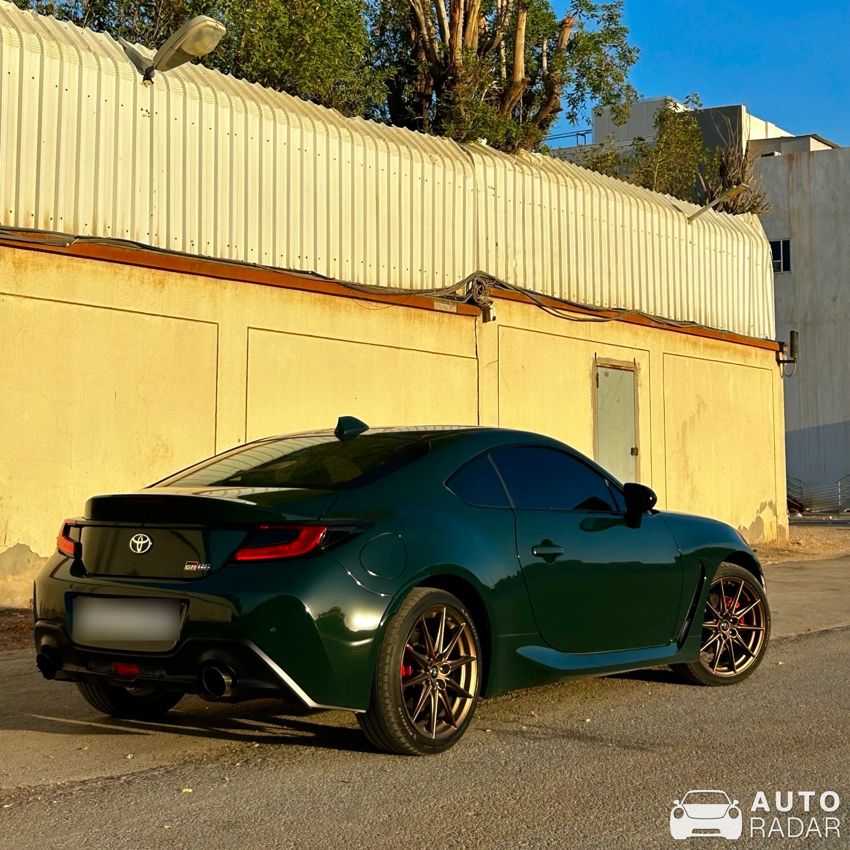 Toyota GR86 Hakone spotted in Riyadh