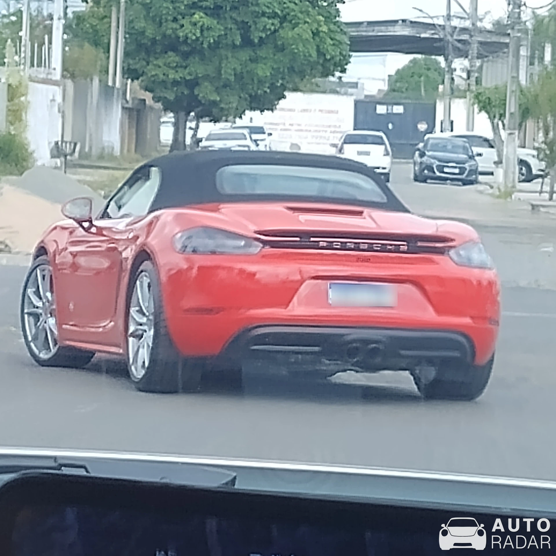 Porsche 718 Boxster spotted in Capuchinhos, Brazil