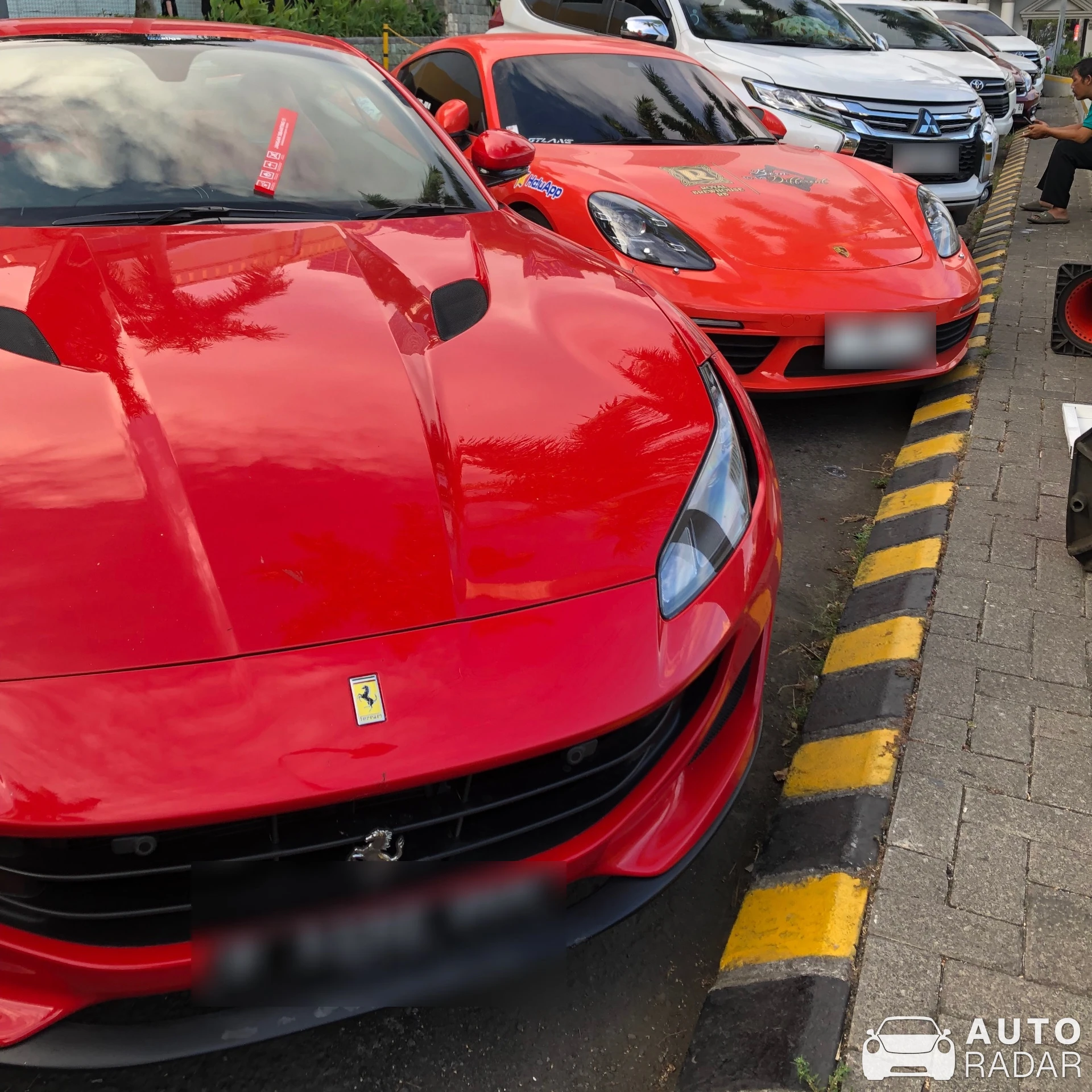 Ferrari Portofino spotted in Surabaya, Indonesia