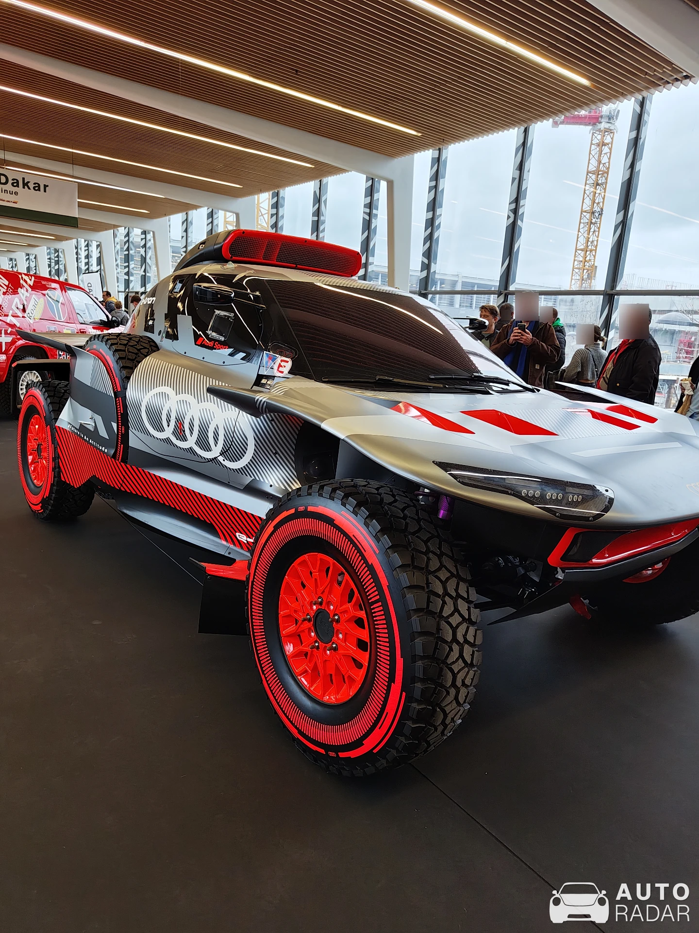 Audi RS Q e-tron spotted in Paris