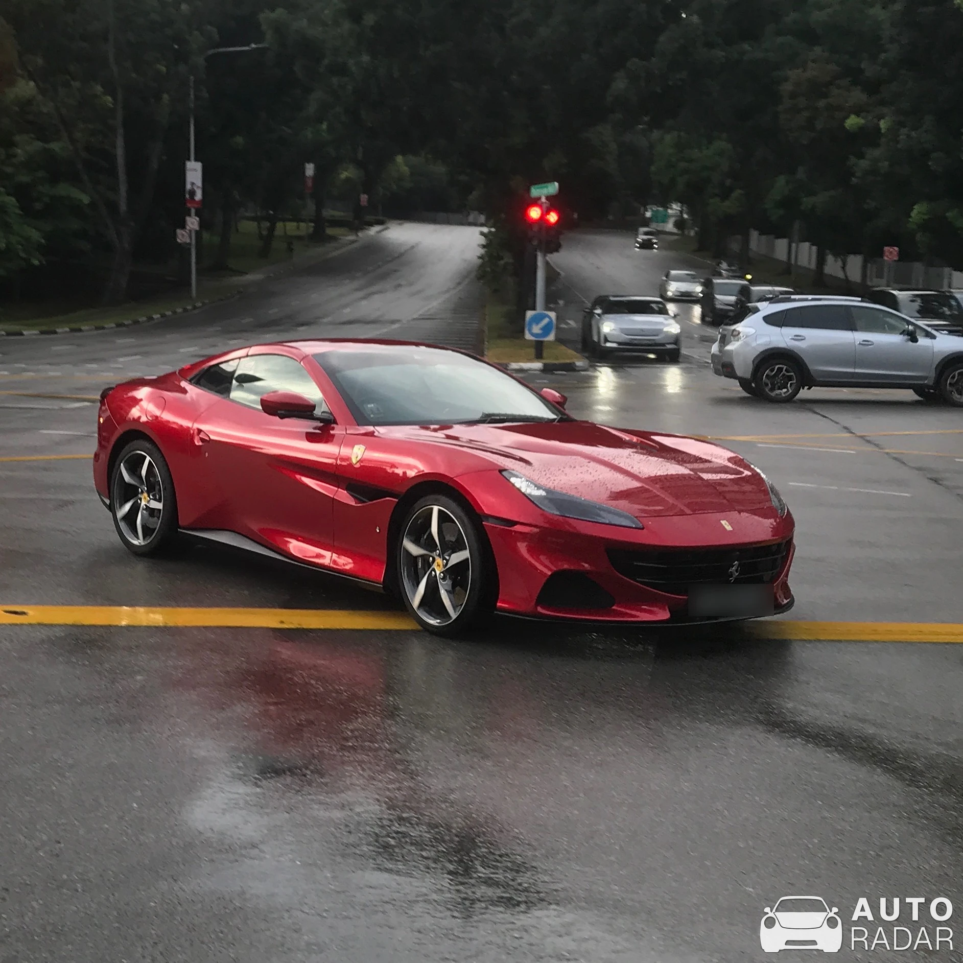Ferrari Portofino spotted in Singapore, Singapore