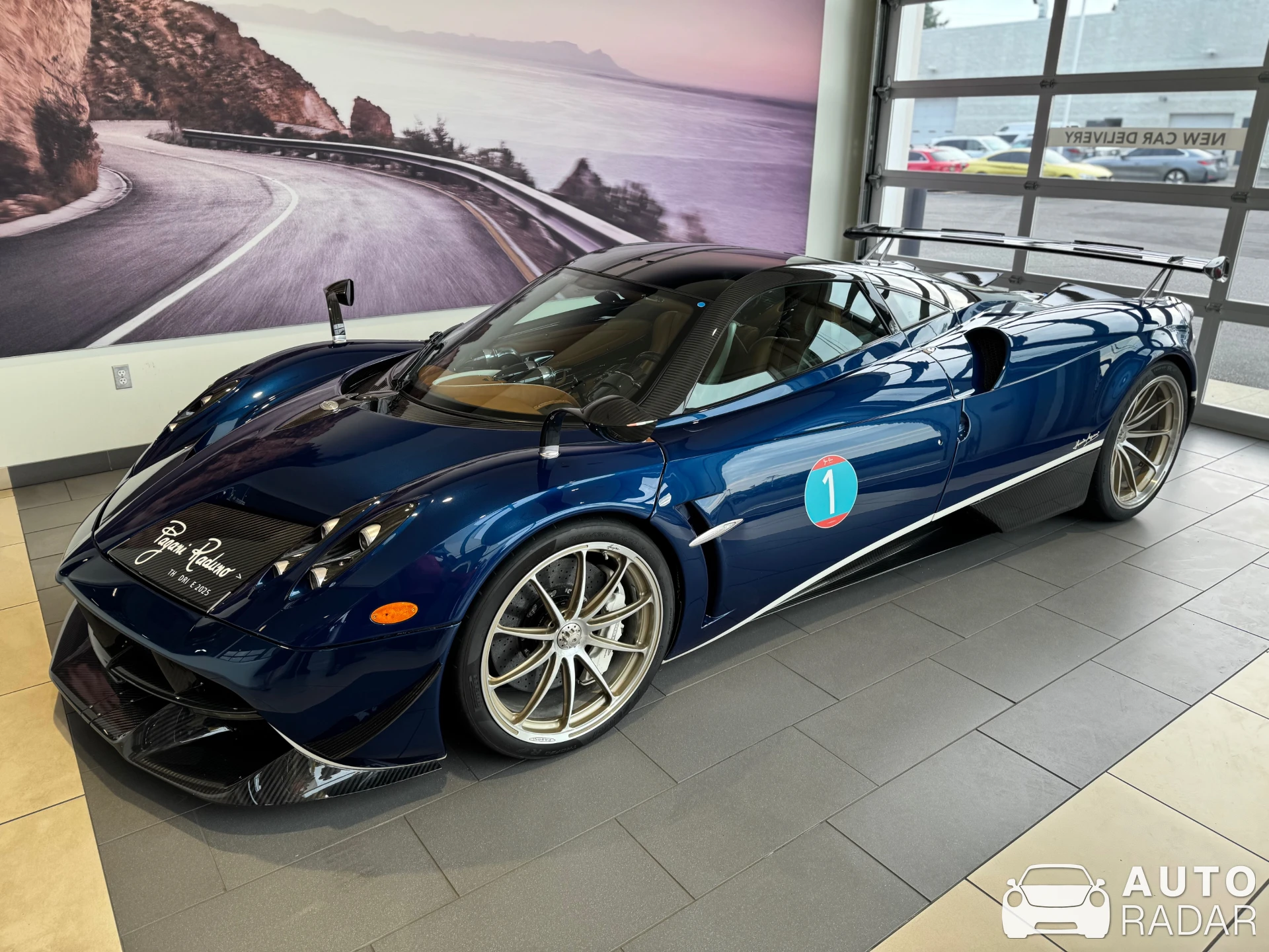 Pagani Huayra BC spotted in Portage