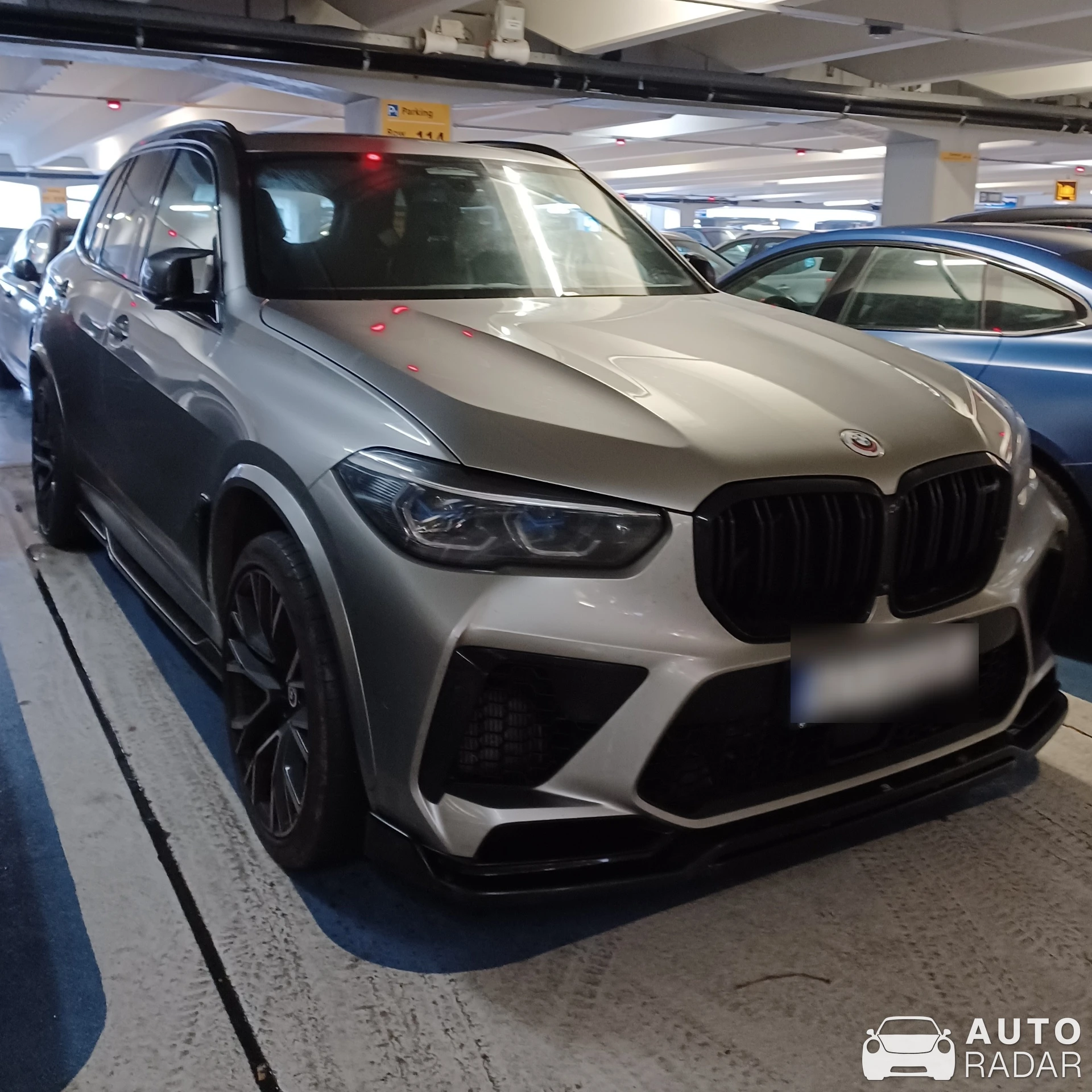 BMW X5 M F95 Competition spotted in Schiphol, Netherlands