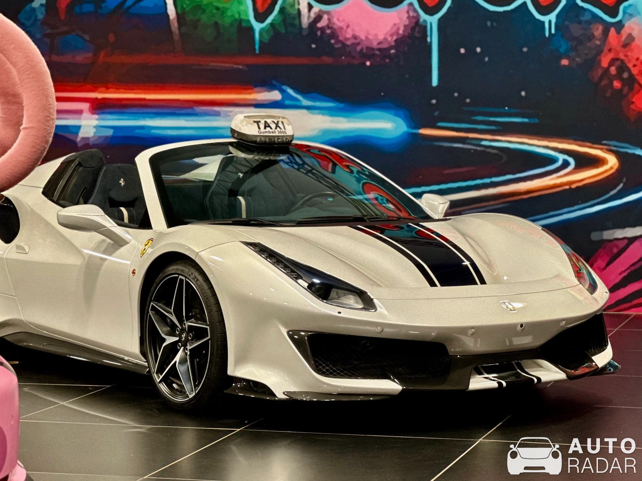 Ferrari 488 Pista Spider spotted in Brussel, Belgium