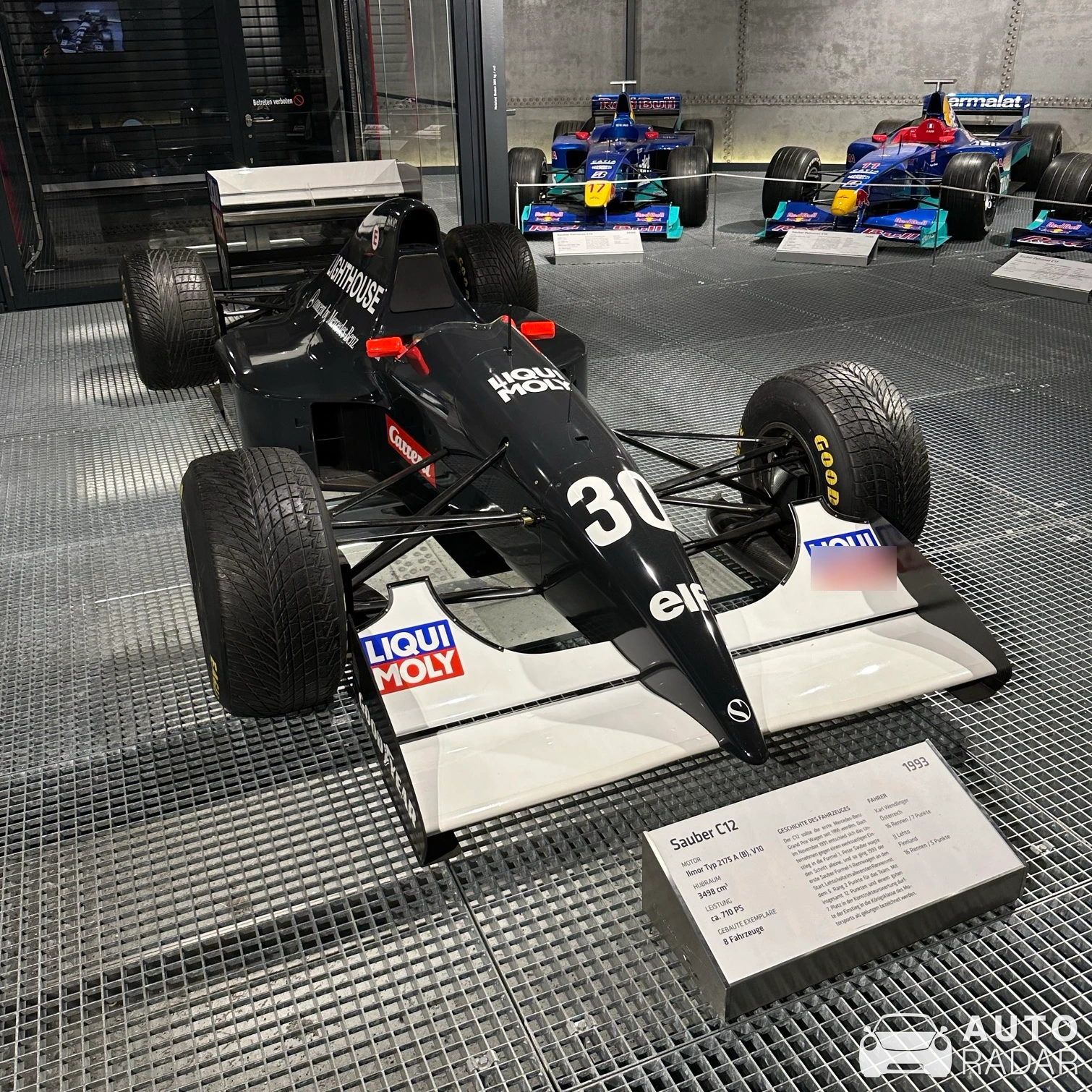 Sauber C12 spotted in Romanshorn