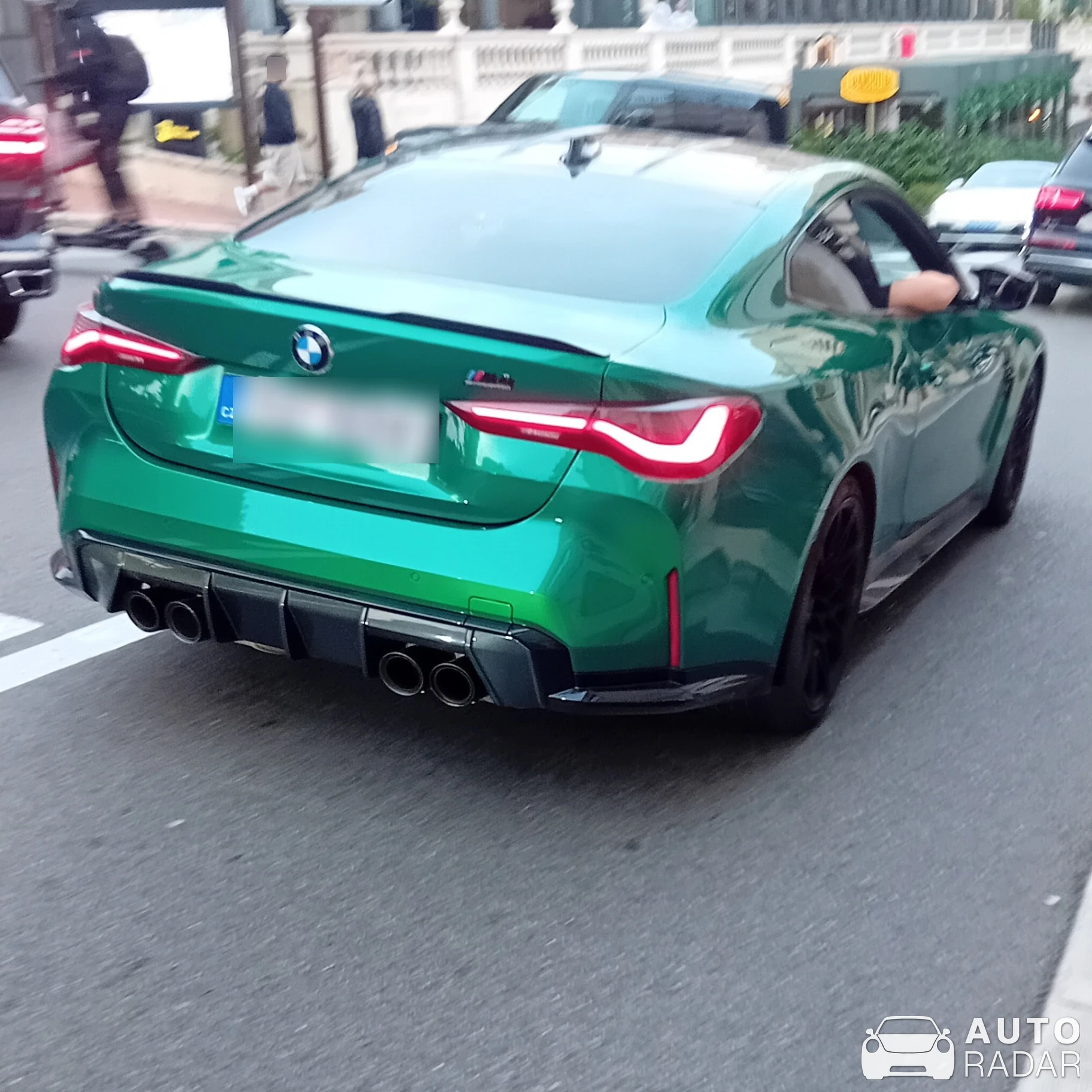 BMW M4 G82 Coupé Competition spotted in , Monaco