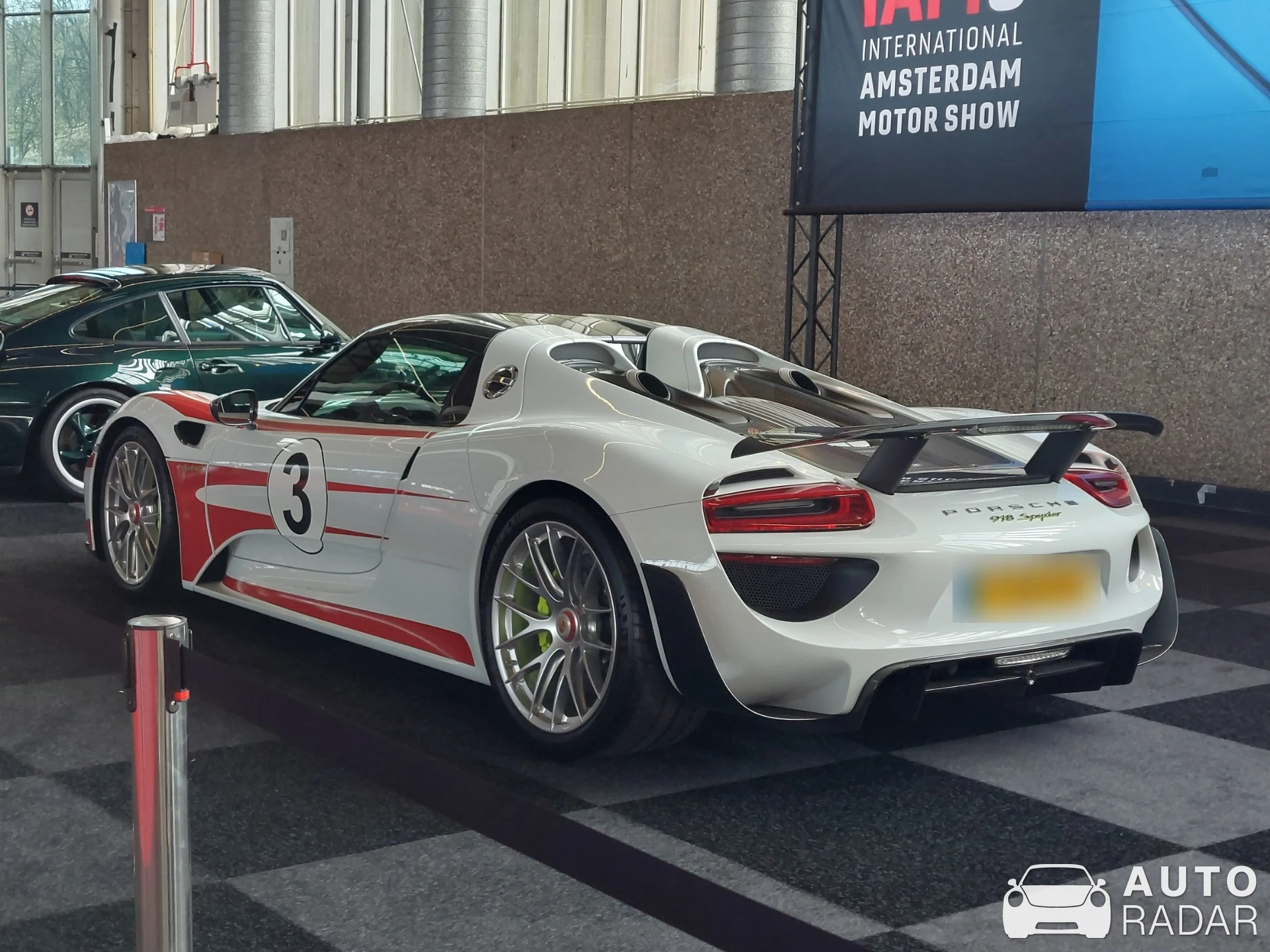 Porsche 918 Spyder spotted in Amsterdam, Netherlands