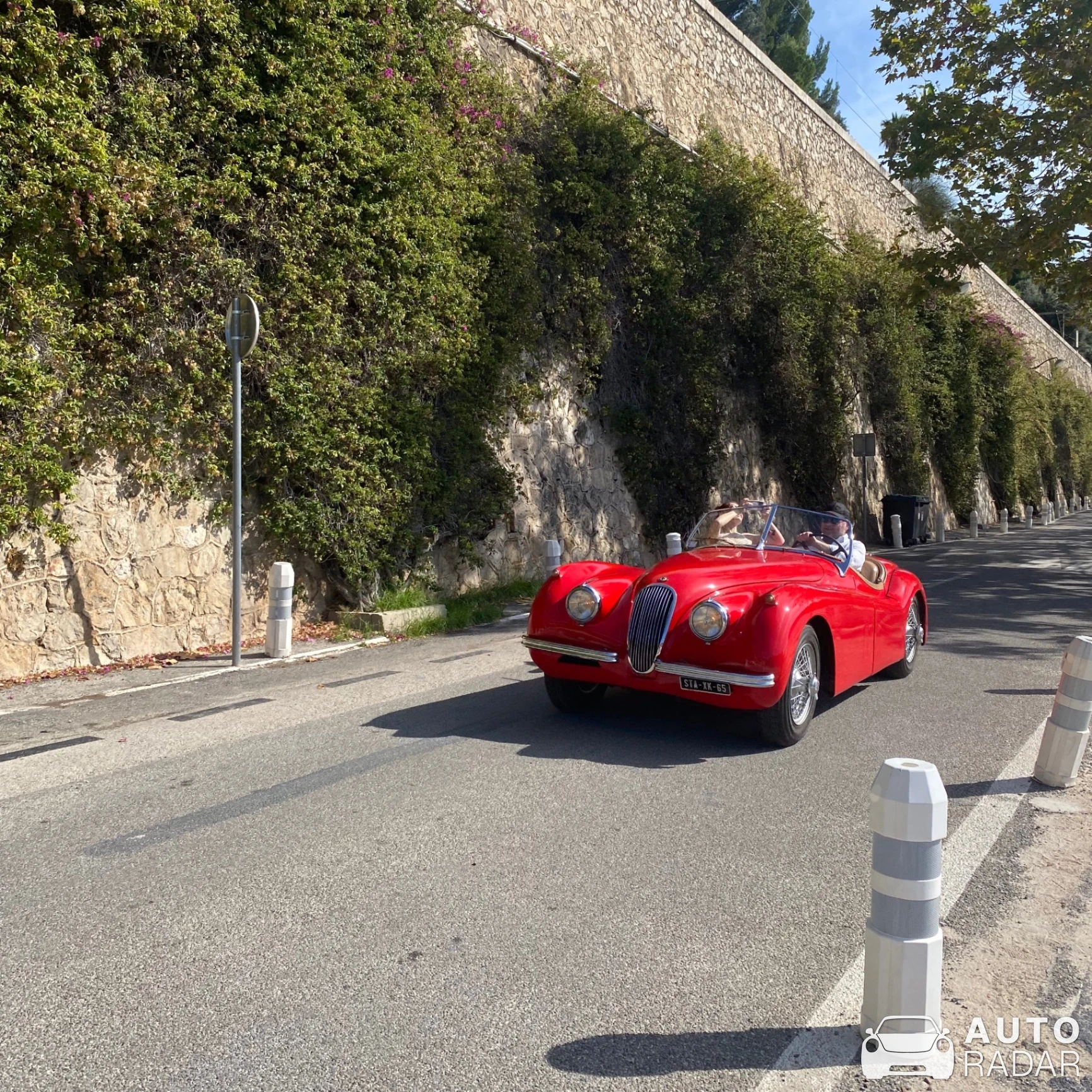 Jaguar XKR 120 spotted in Villefranche-sur-Mer, France