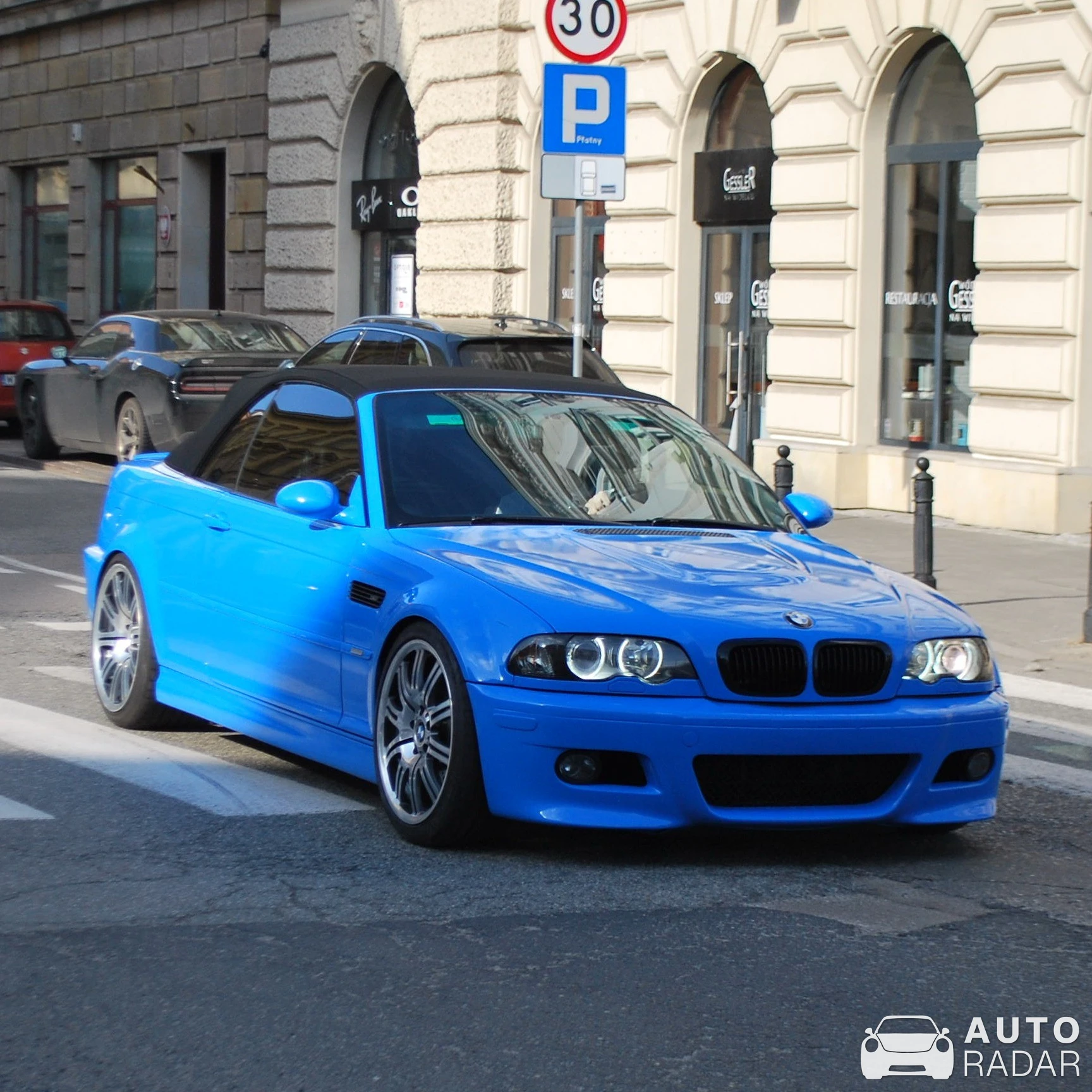 BMW M3 E46 Convertible spotted in Warszawa, Poland