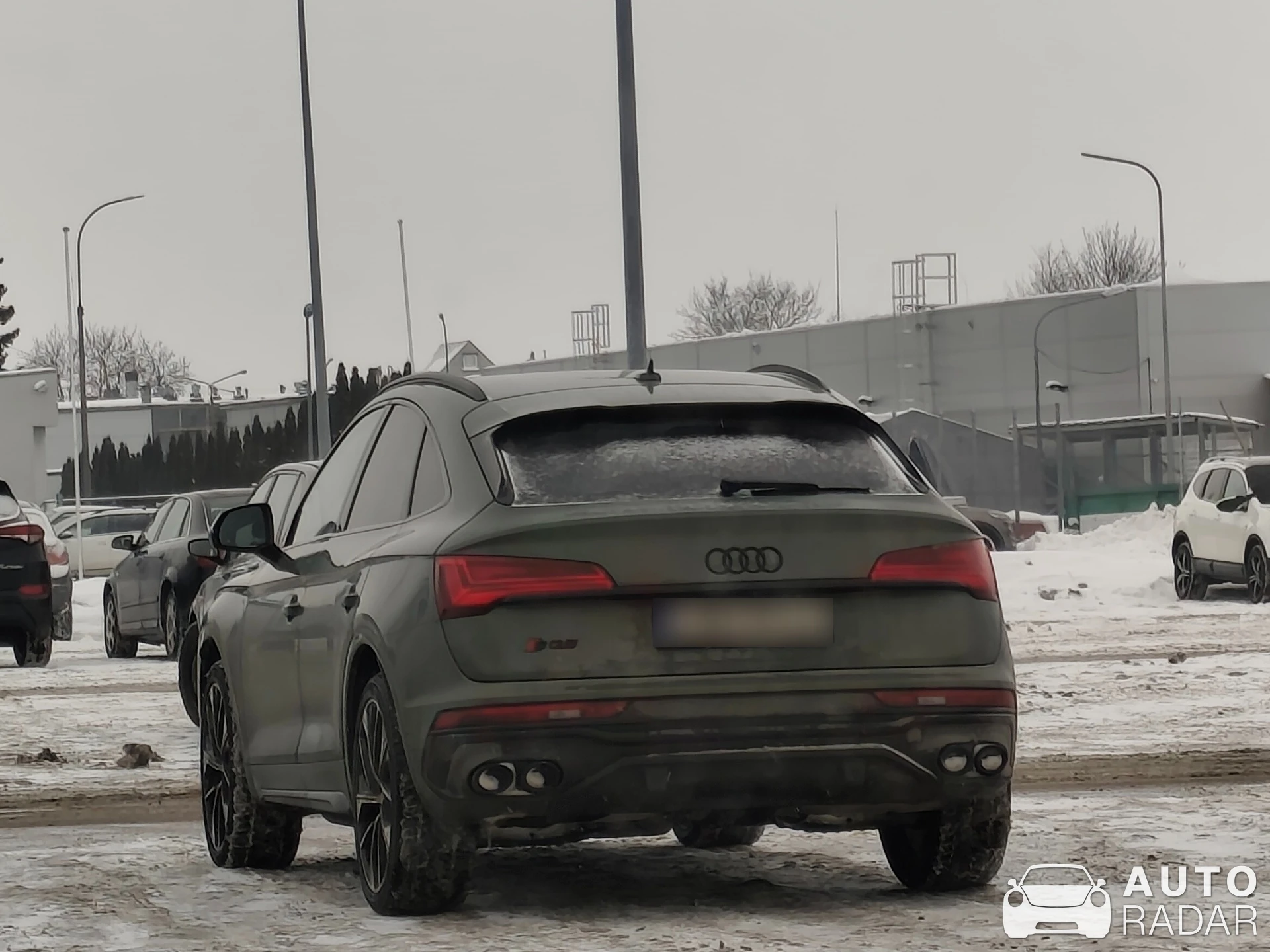 Audi SQ5 2016 spotted in Sokółka, Poland