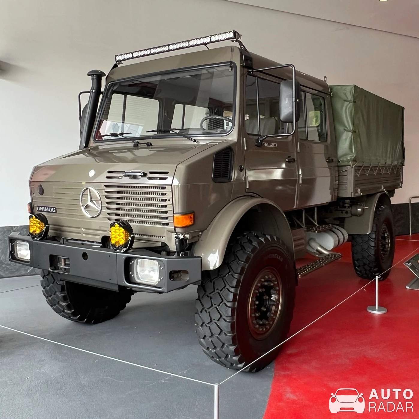 Mercedes-Benz Unimog spotted in Los Angeles